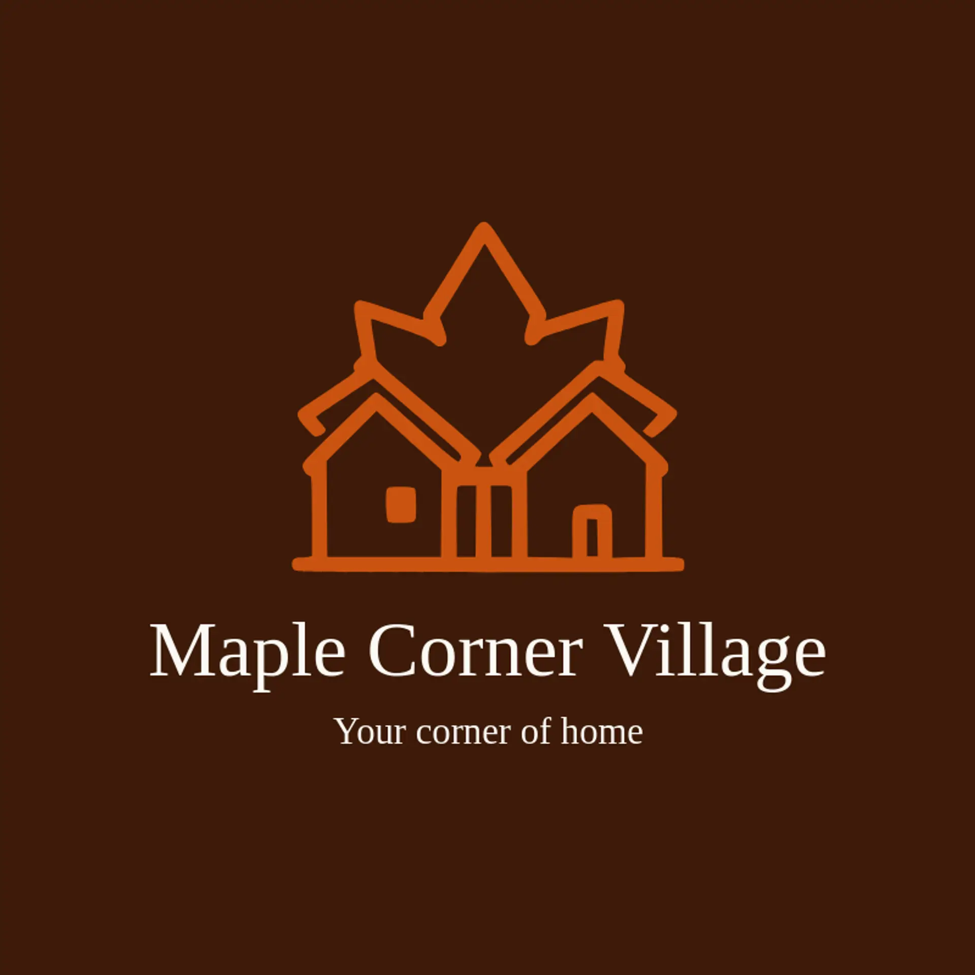 Maple Corner Village logo for village