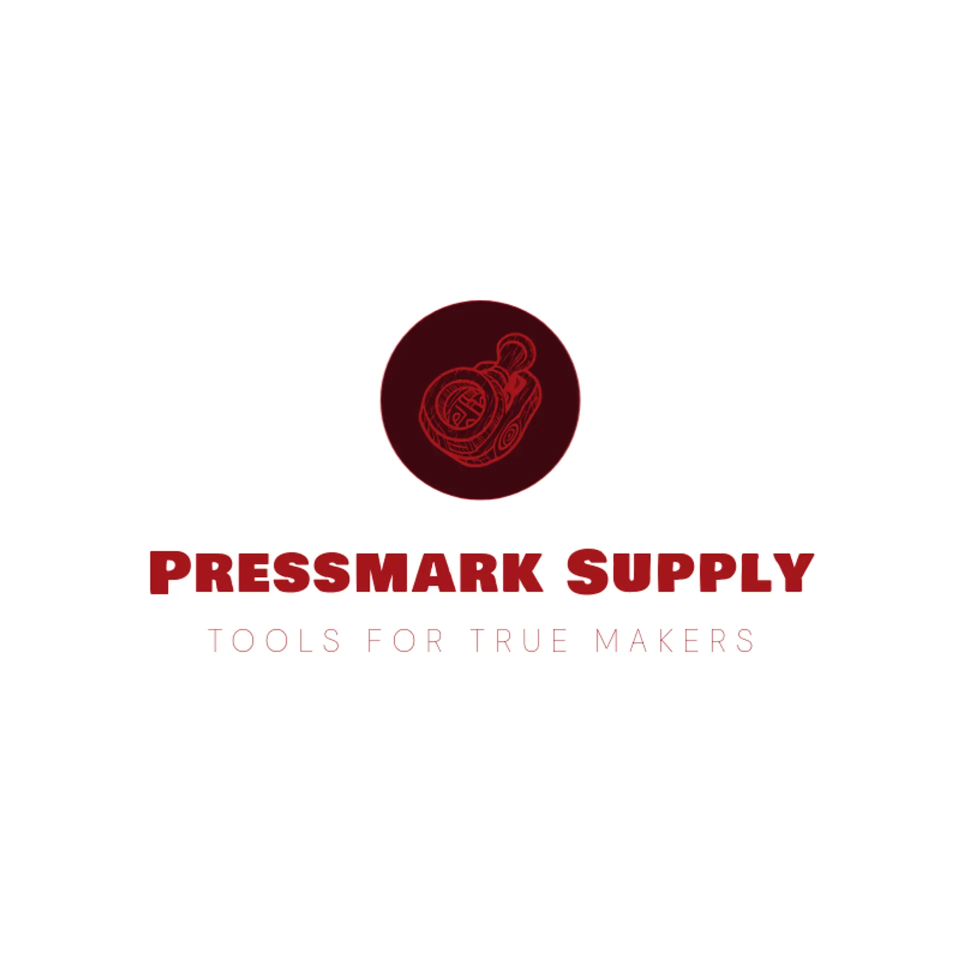 Pressmark Supply logo for stamp