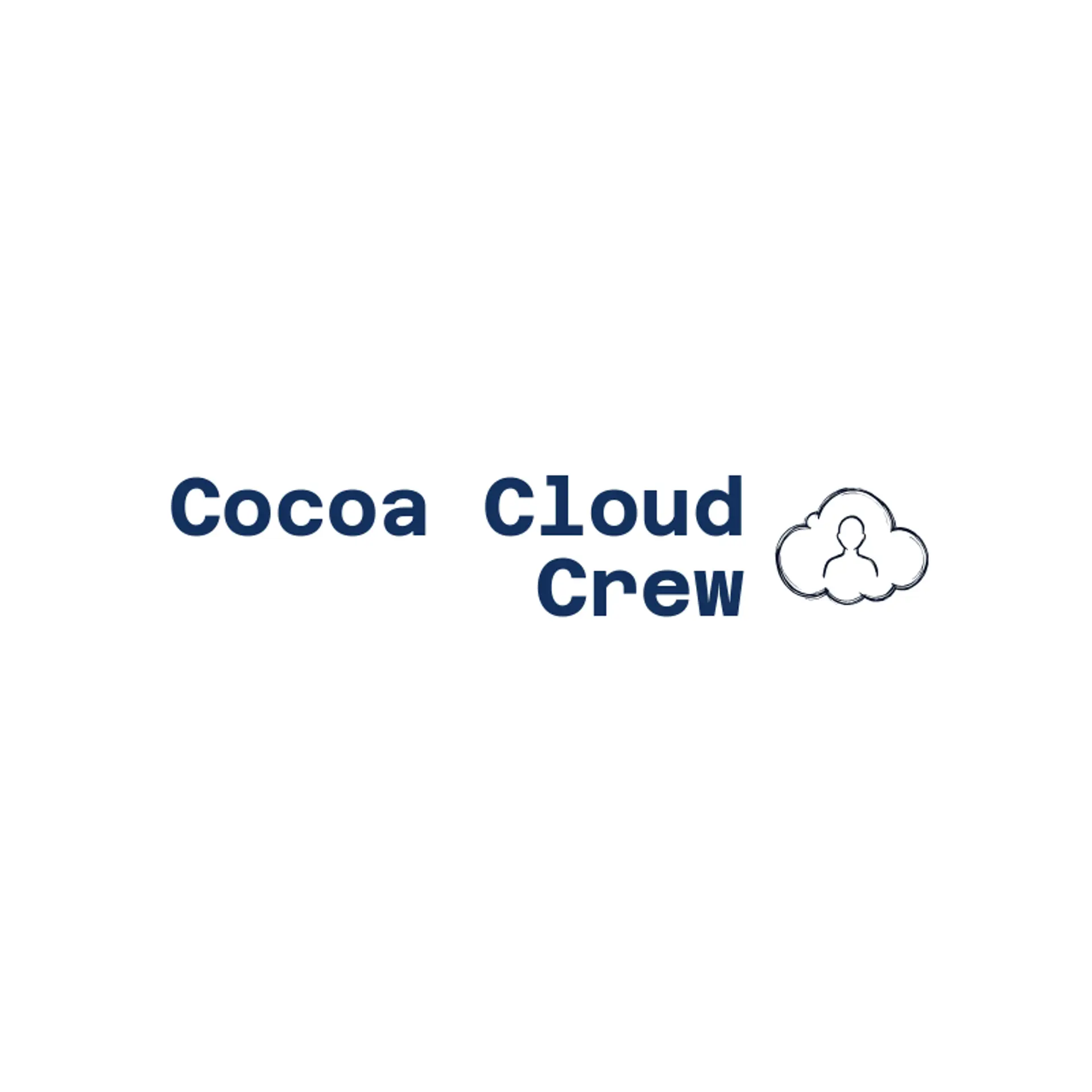 Cocoa Cloud Crew logo for character