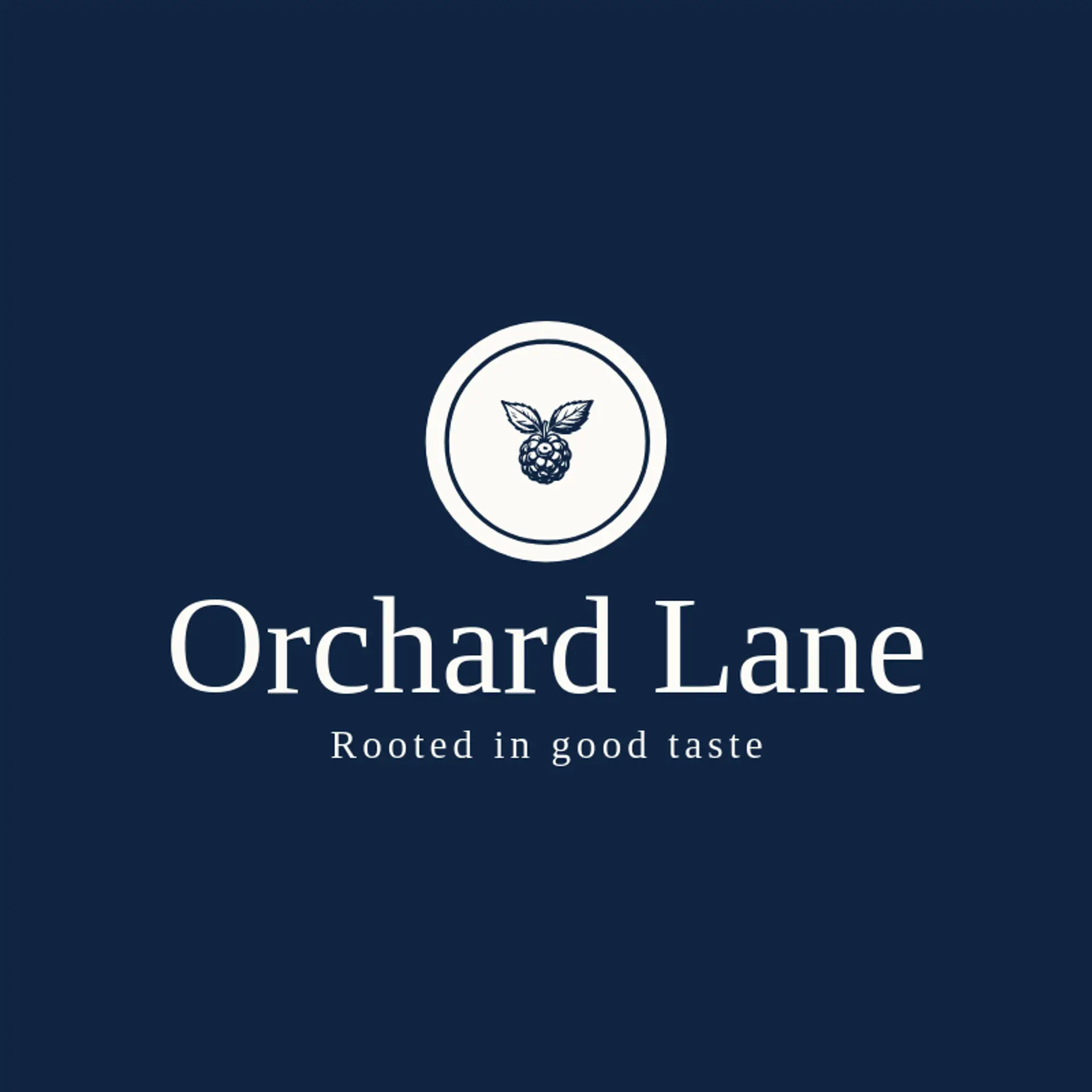 Orchard Lane logo for berry