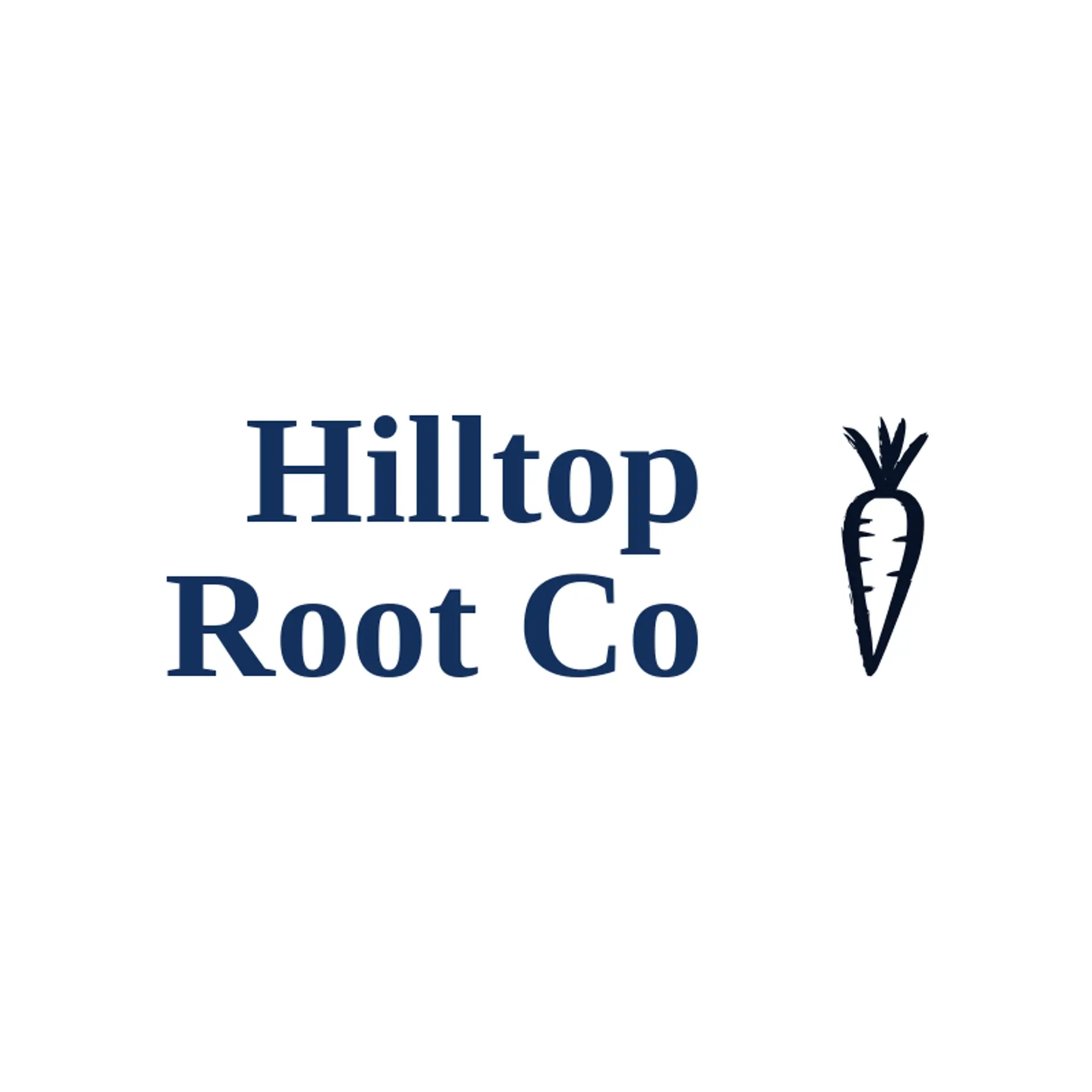 Hilltop Root Co logo for carrot