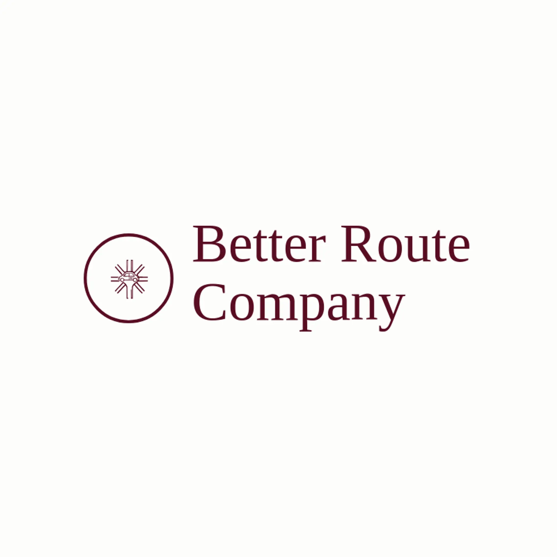Better Route Company logo for hybrid