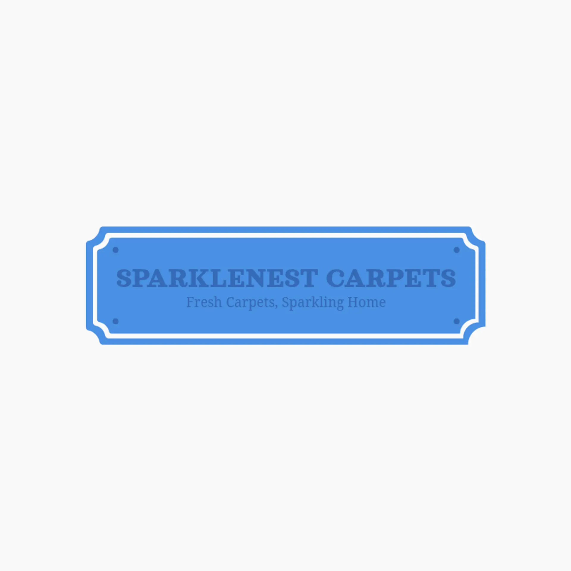 SparkleNest Carpets logo for carpet cleaning