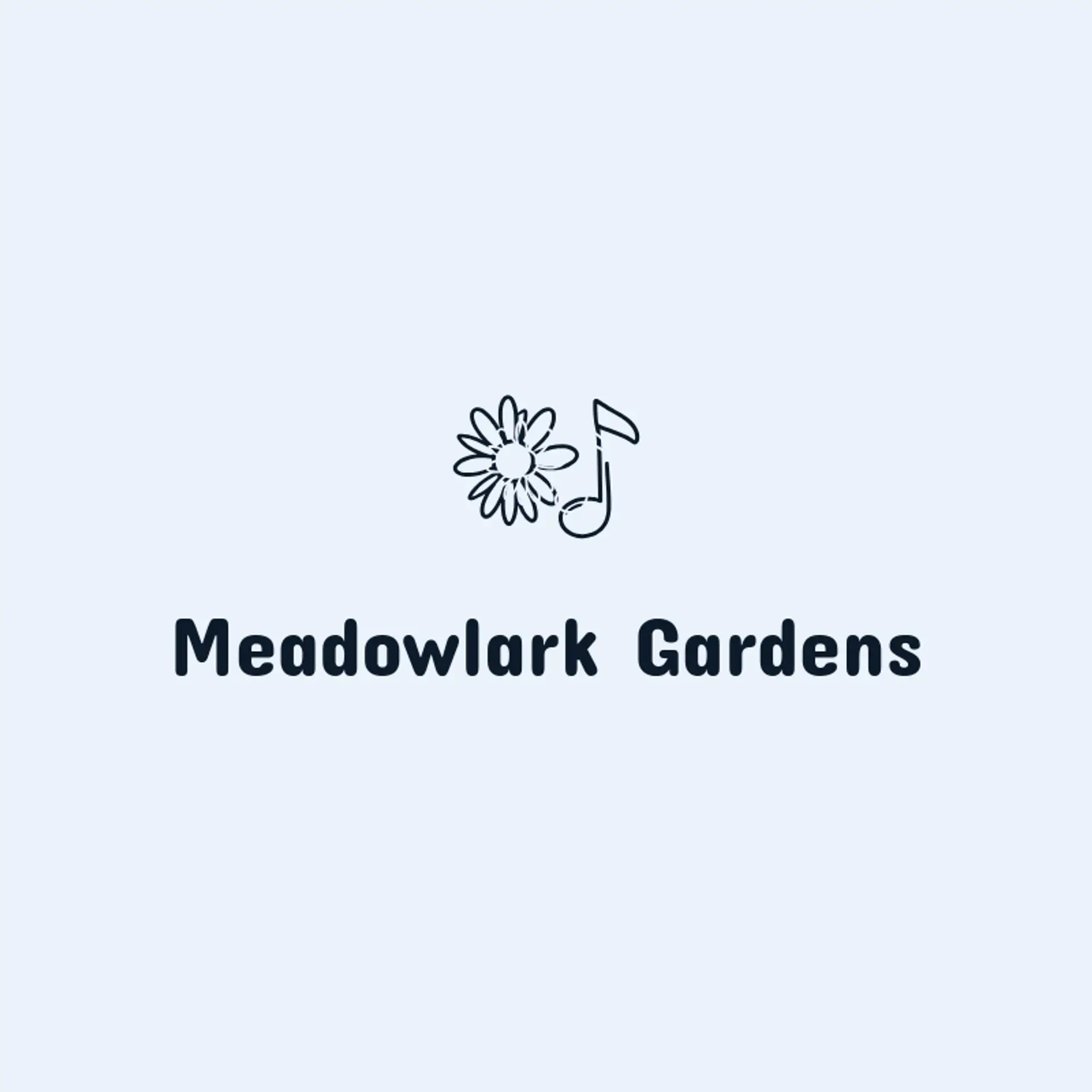 Meadowlark Gardens logo for garden