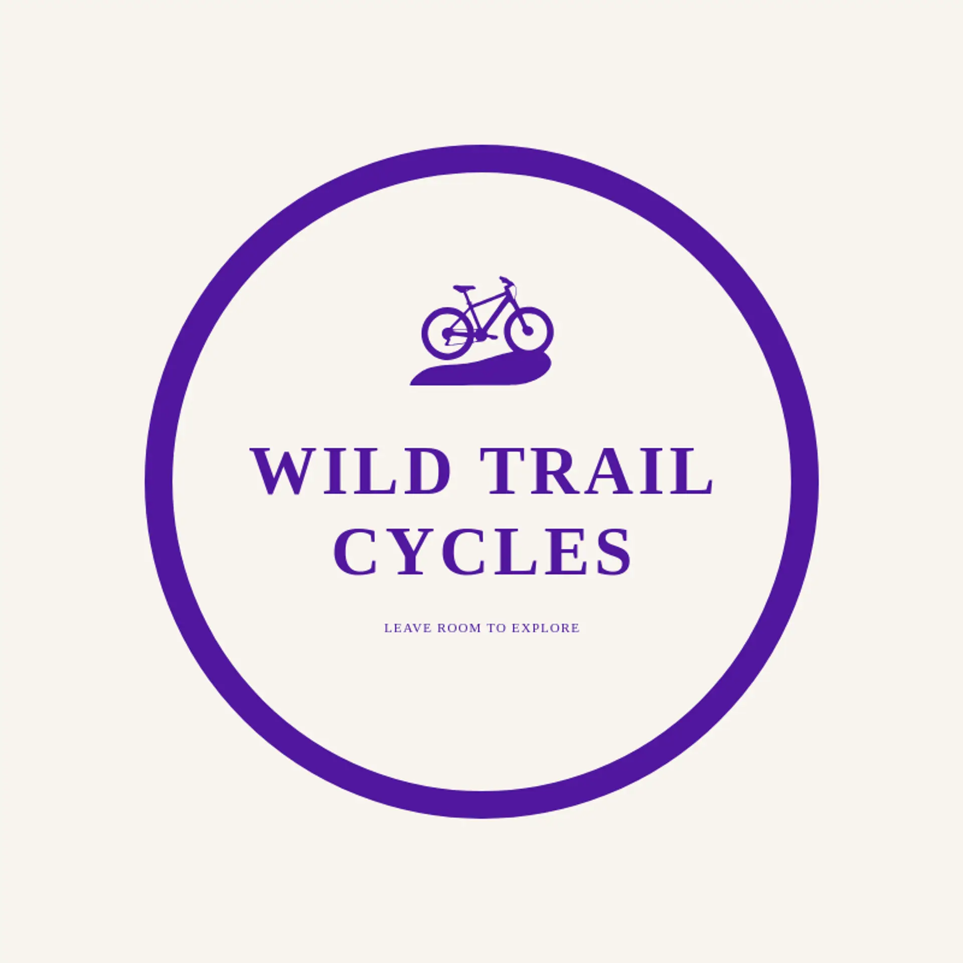 Wild Trail Cycles logo for cycling