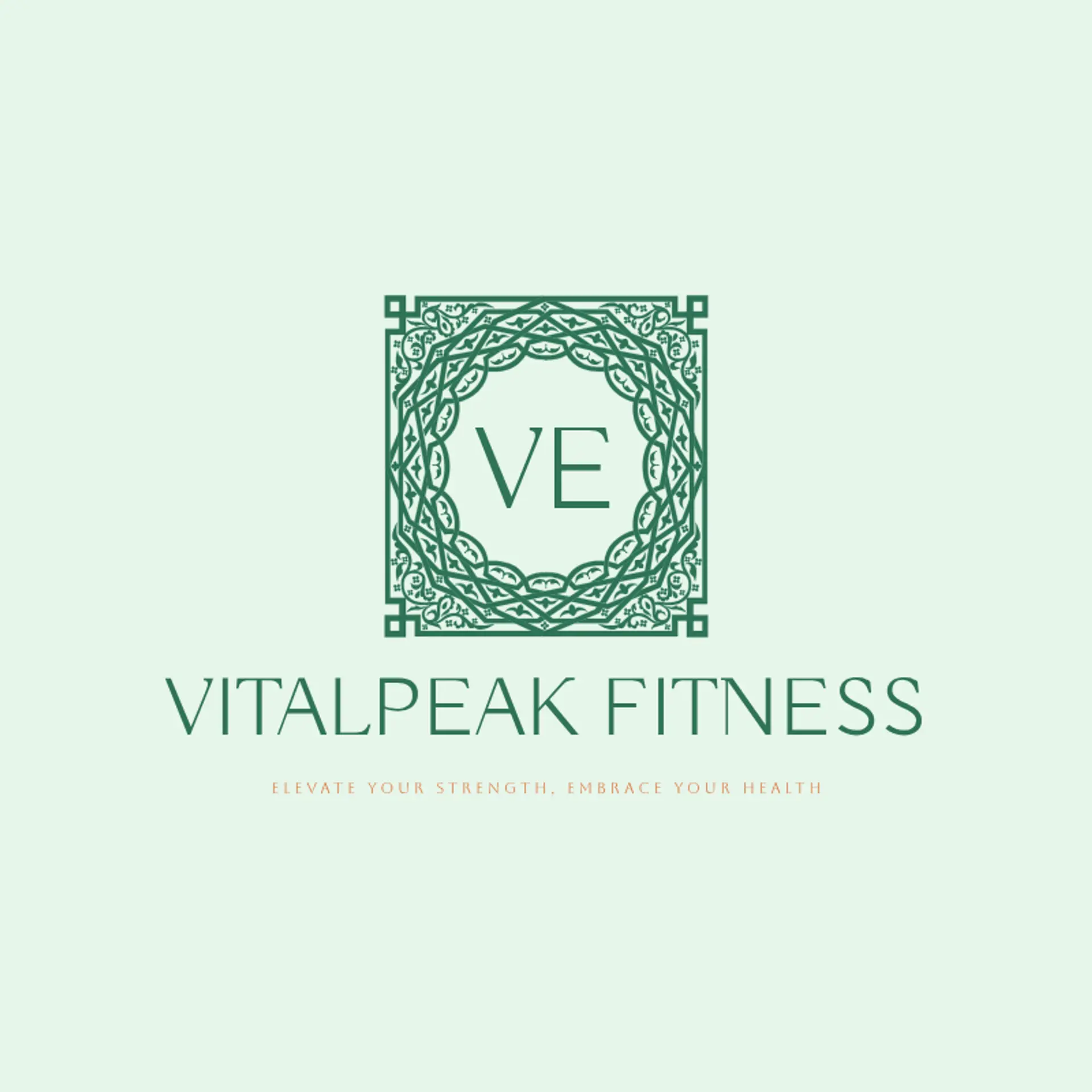 Vitality Forge logo for health fitness