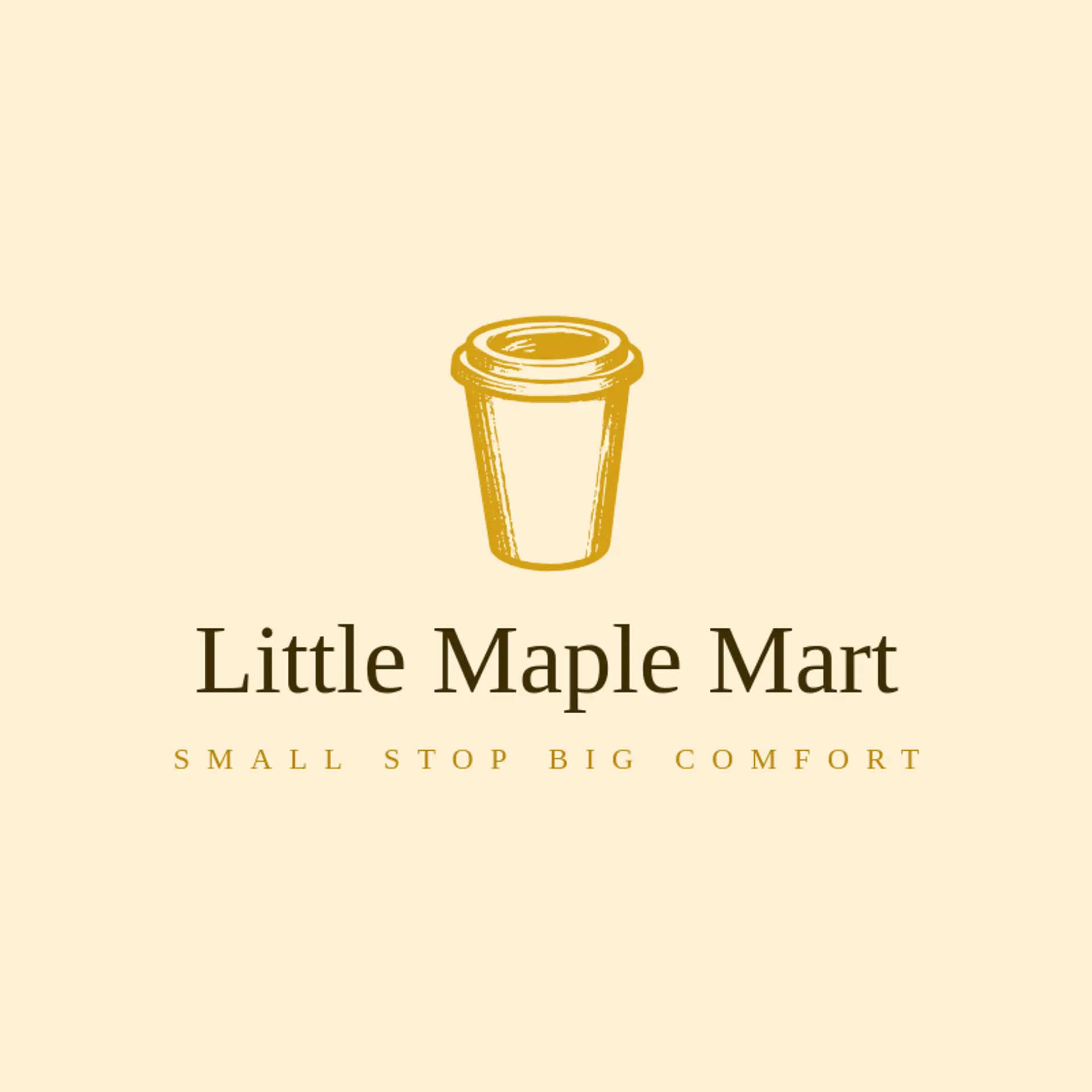 Little Maple Mart logo for convenience store
