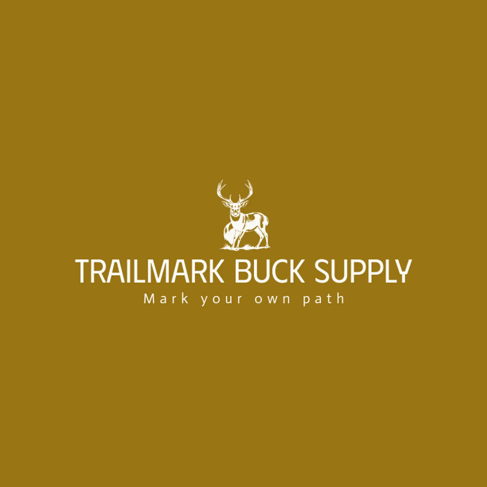 Trailmark Buck Supply logo for buck
