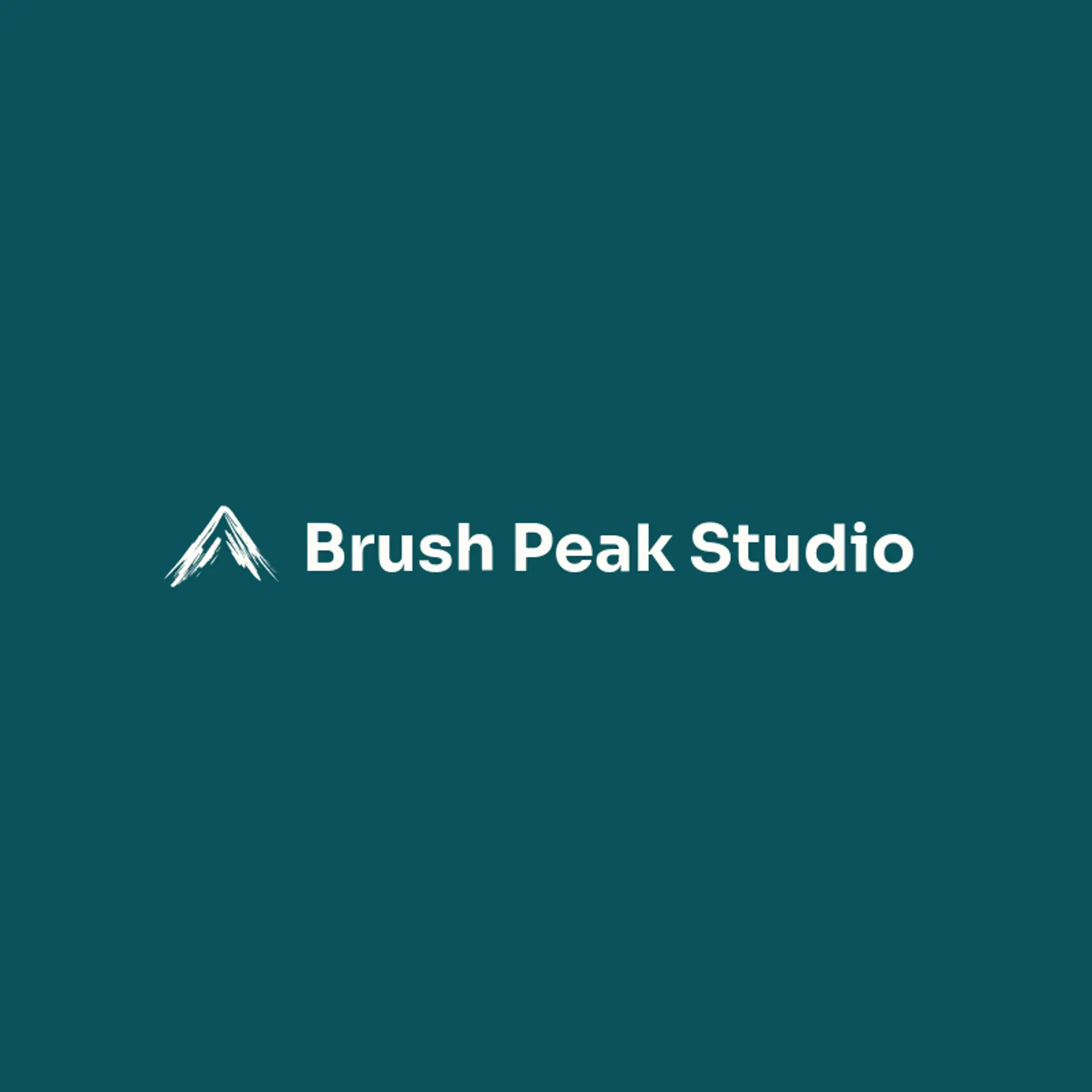 Brush Peak Studio logo for japan