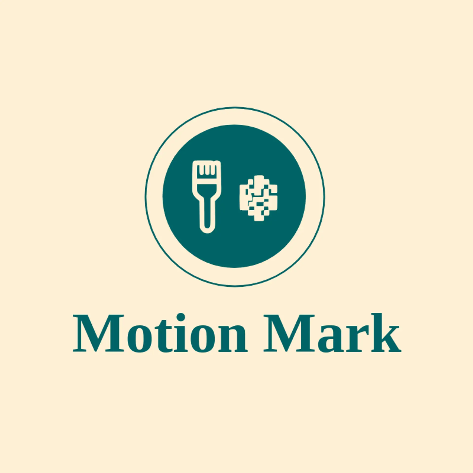 Motion Mark logo for graphic designer