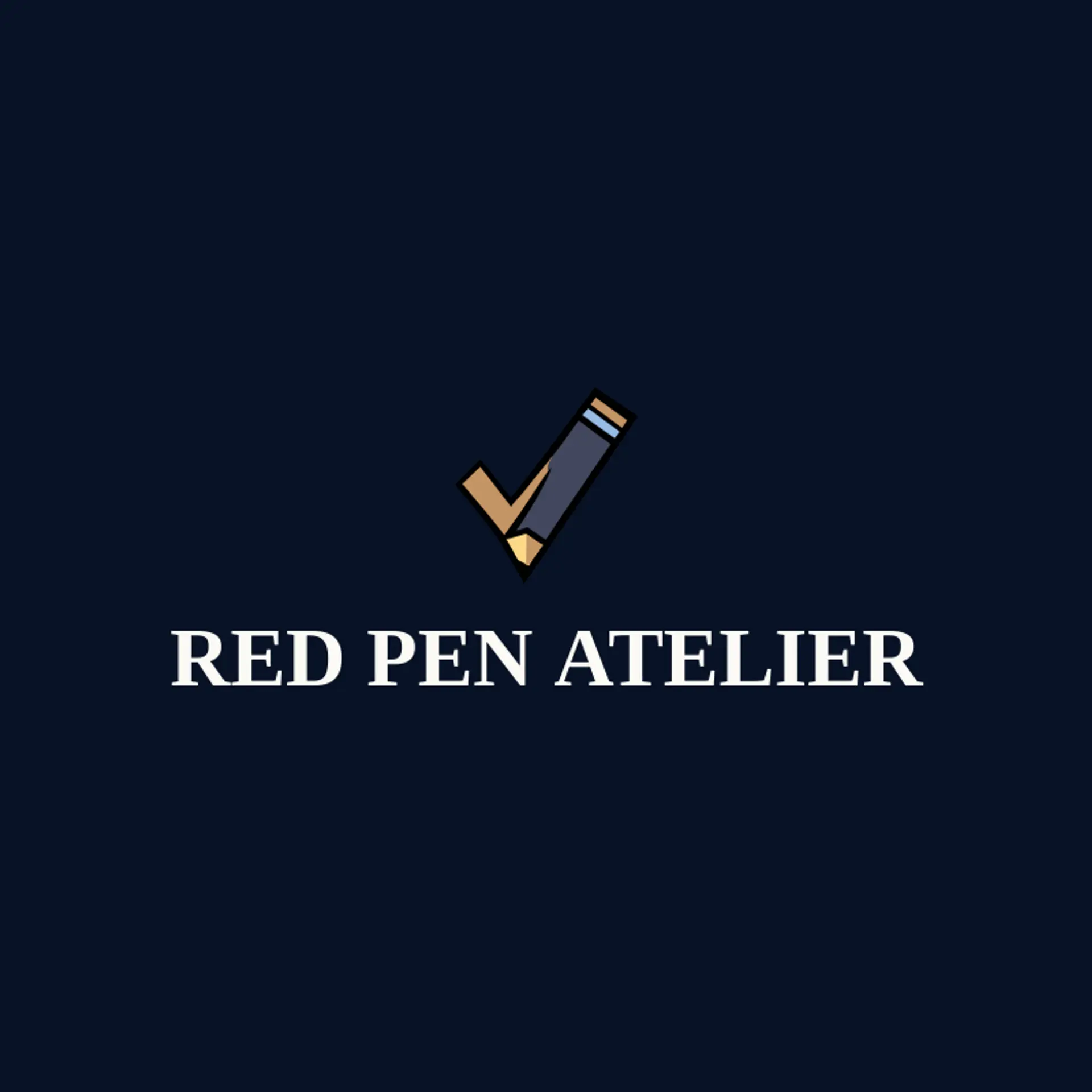 Red Pen Atelier logo for editor