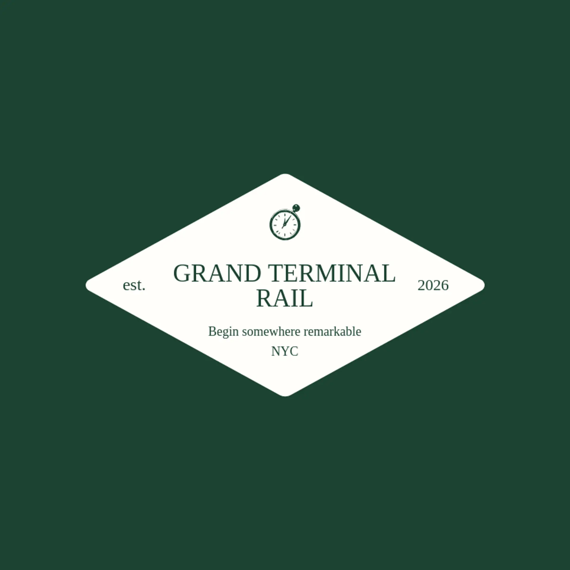 Grand Terminal Rail logo for railroad