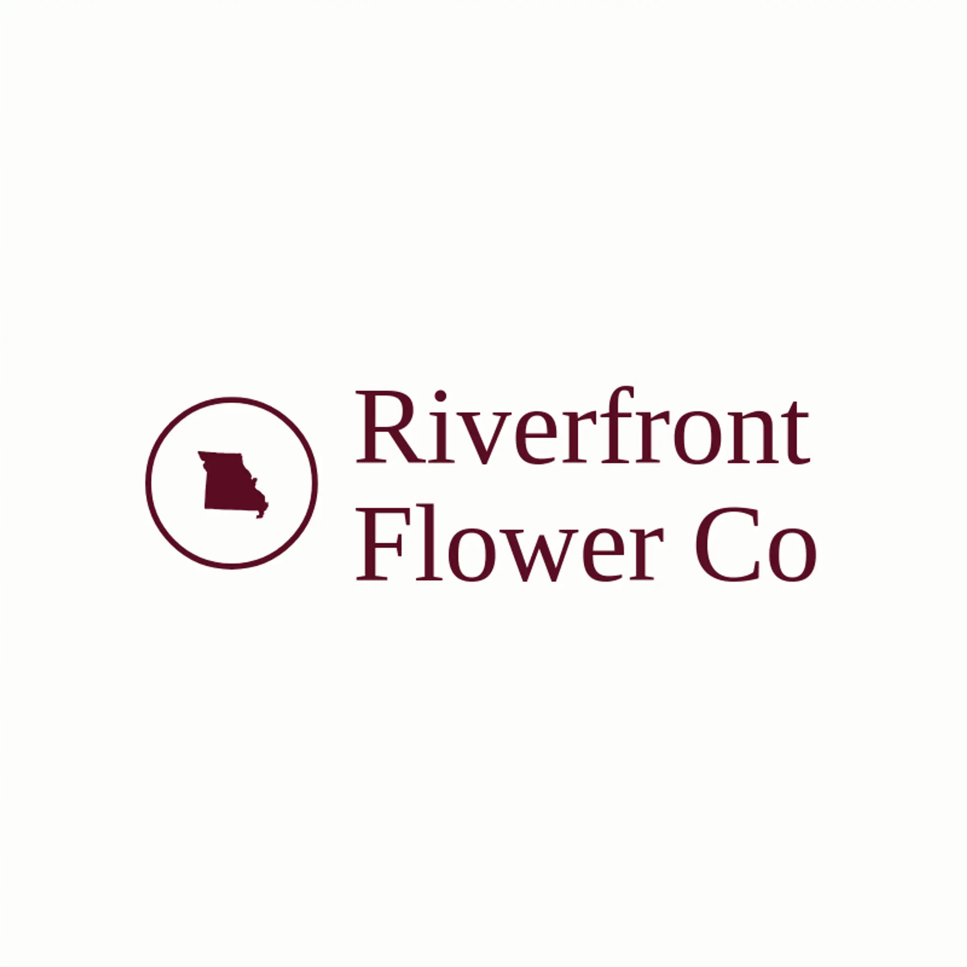 Riverfront Flower Co logo for missouri