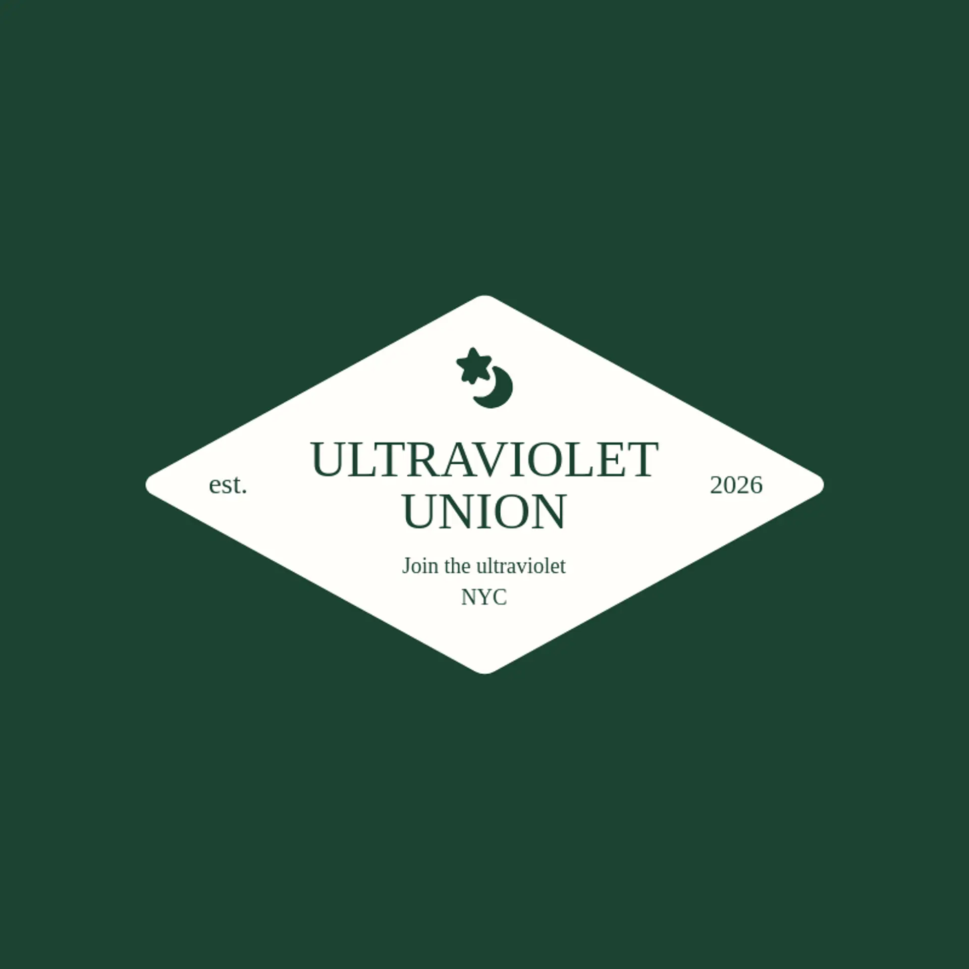 Ultraviolet Union logo for rave