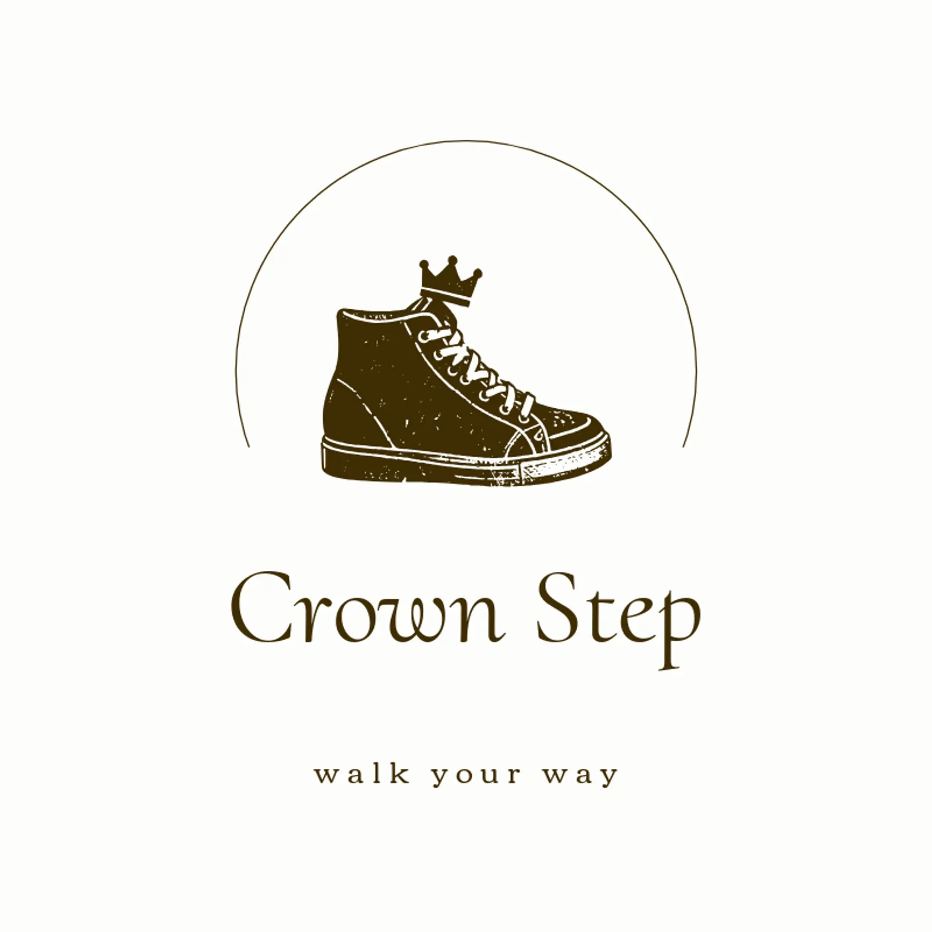 Crown Step logo for shoes