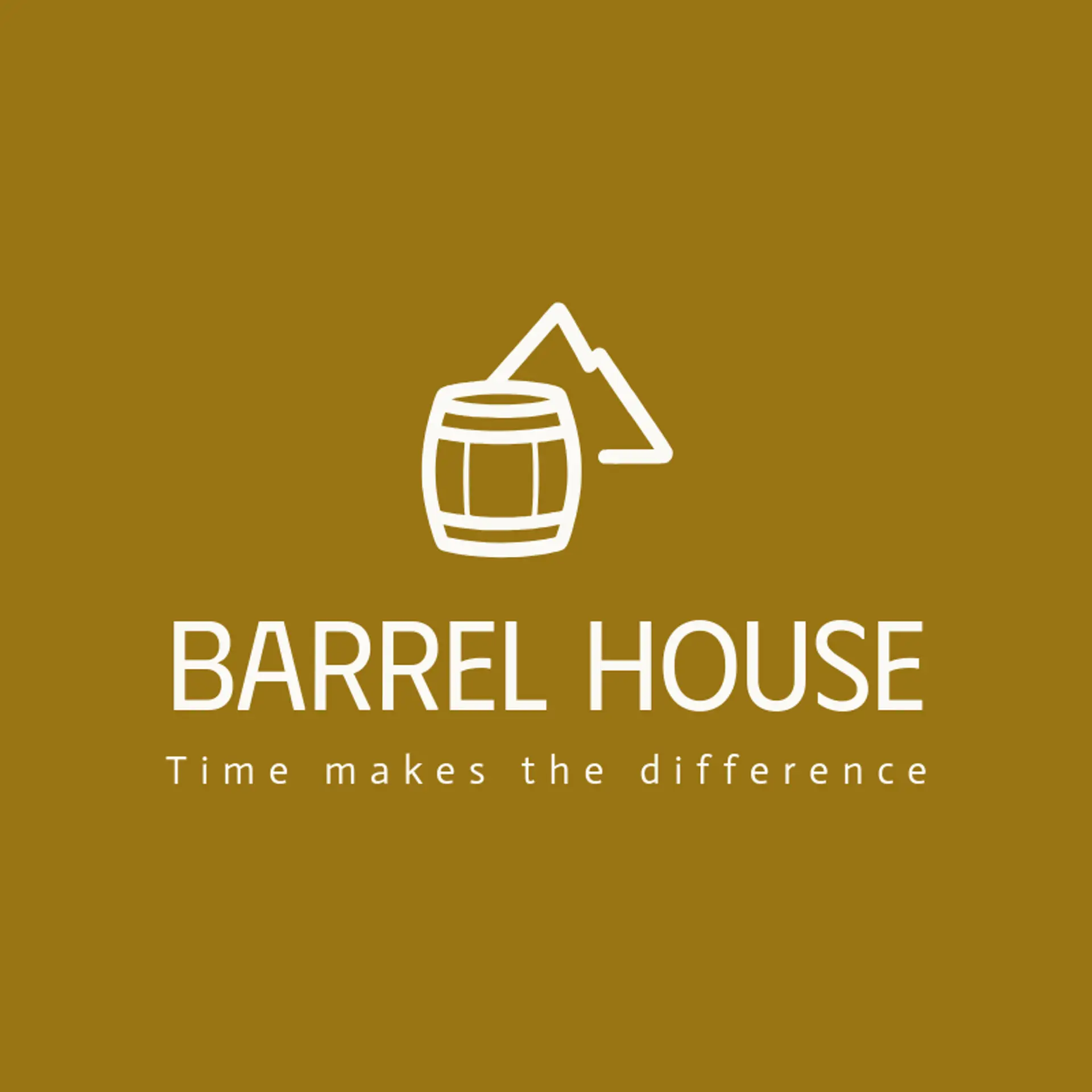 Barrel House logo for alcohol