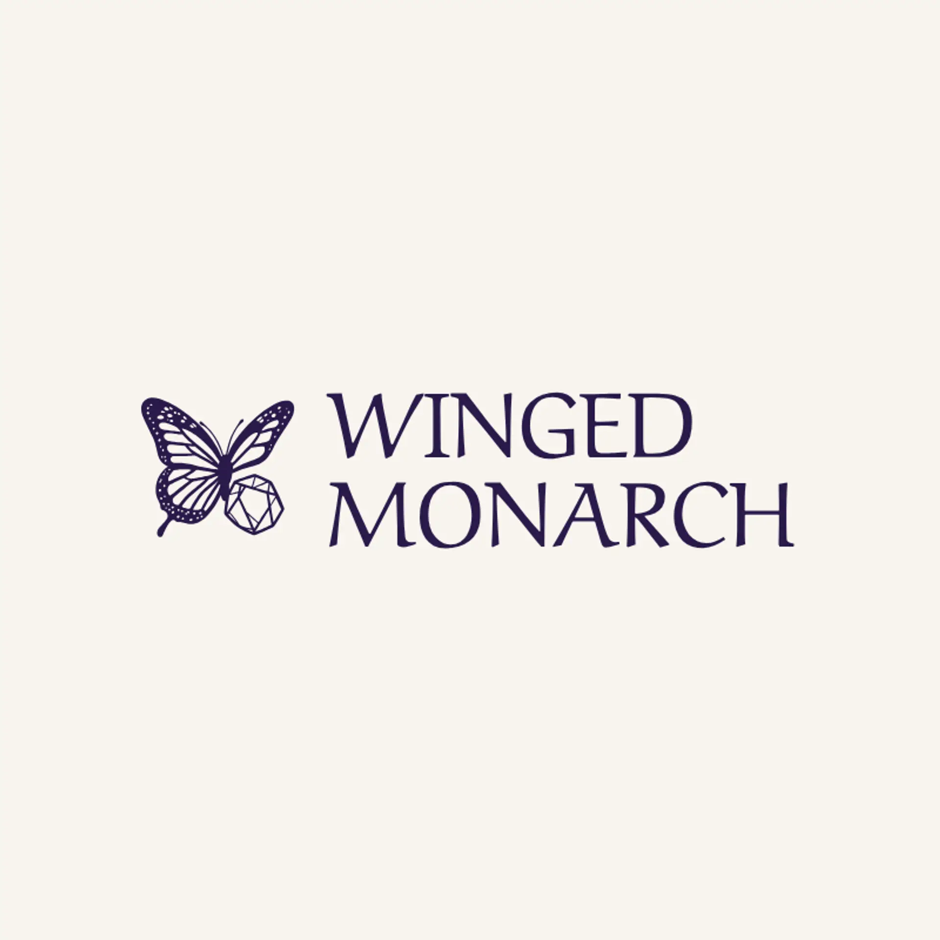 Winged Monarch logo for monarch