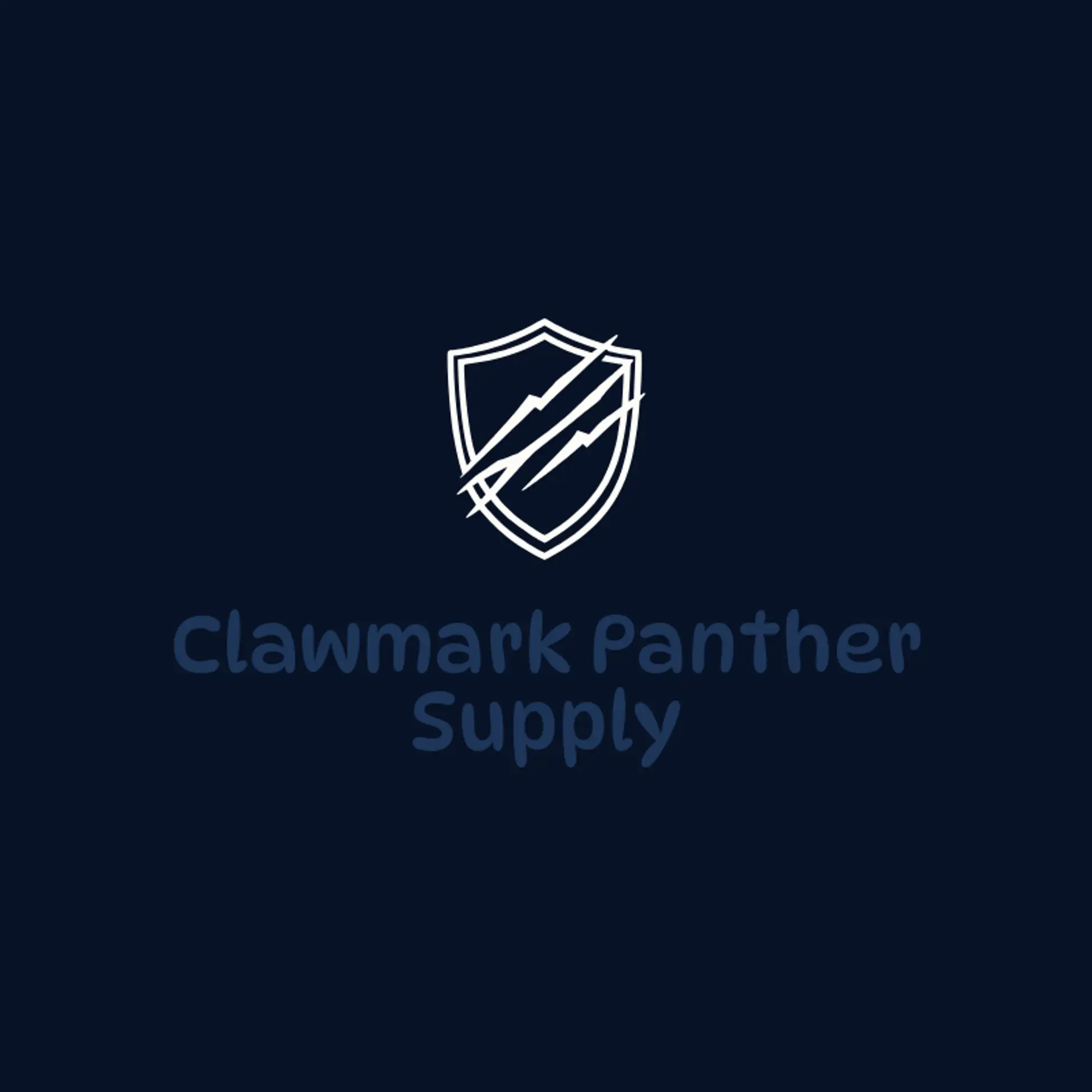 Clawmark Panther Supply logo for panther