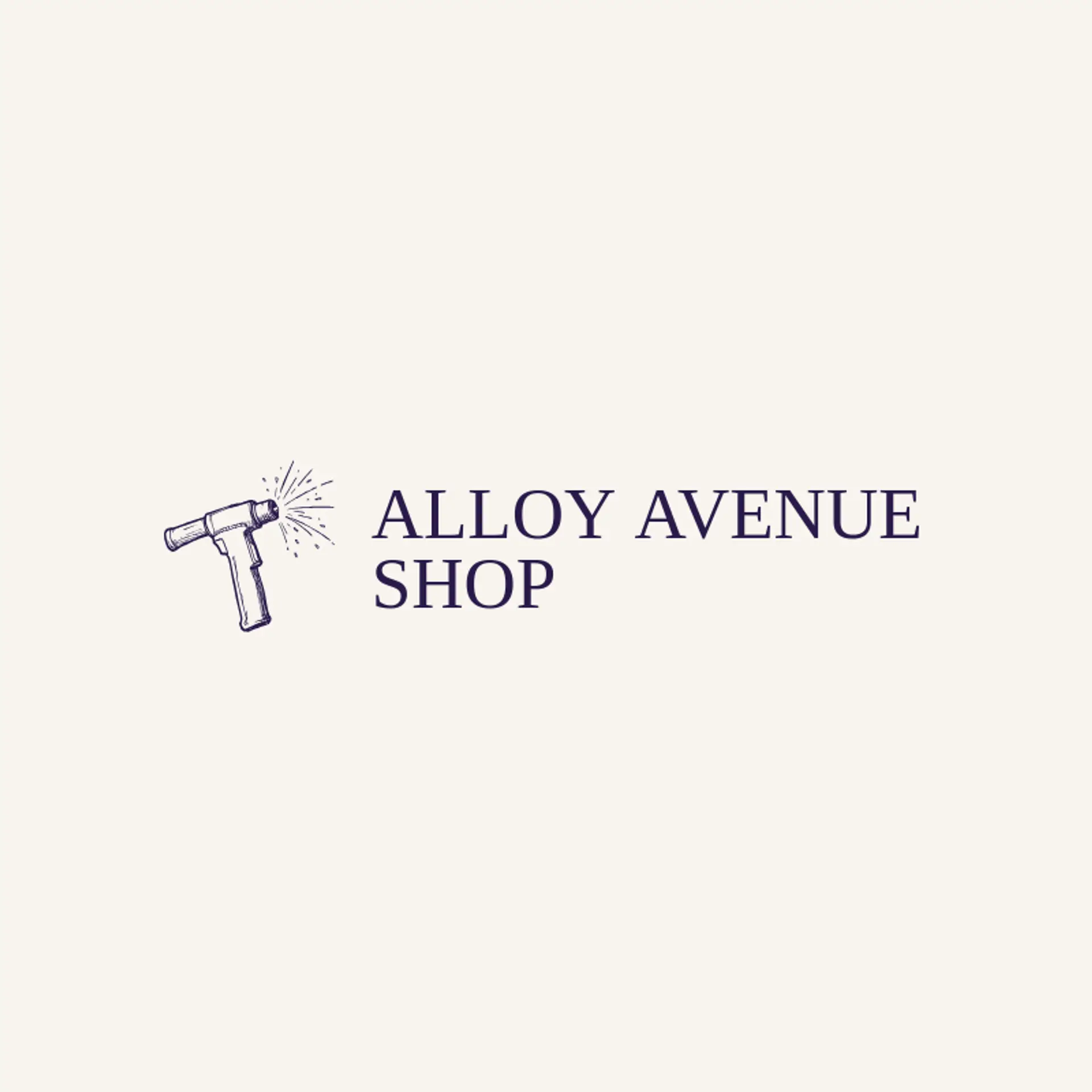 Alloy Avenue Shop logo for metal
