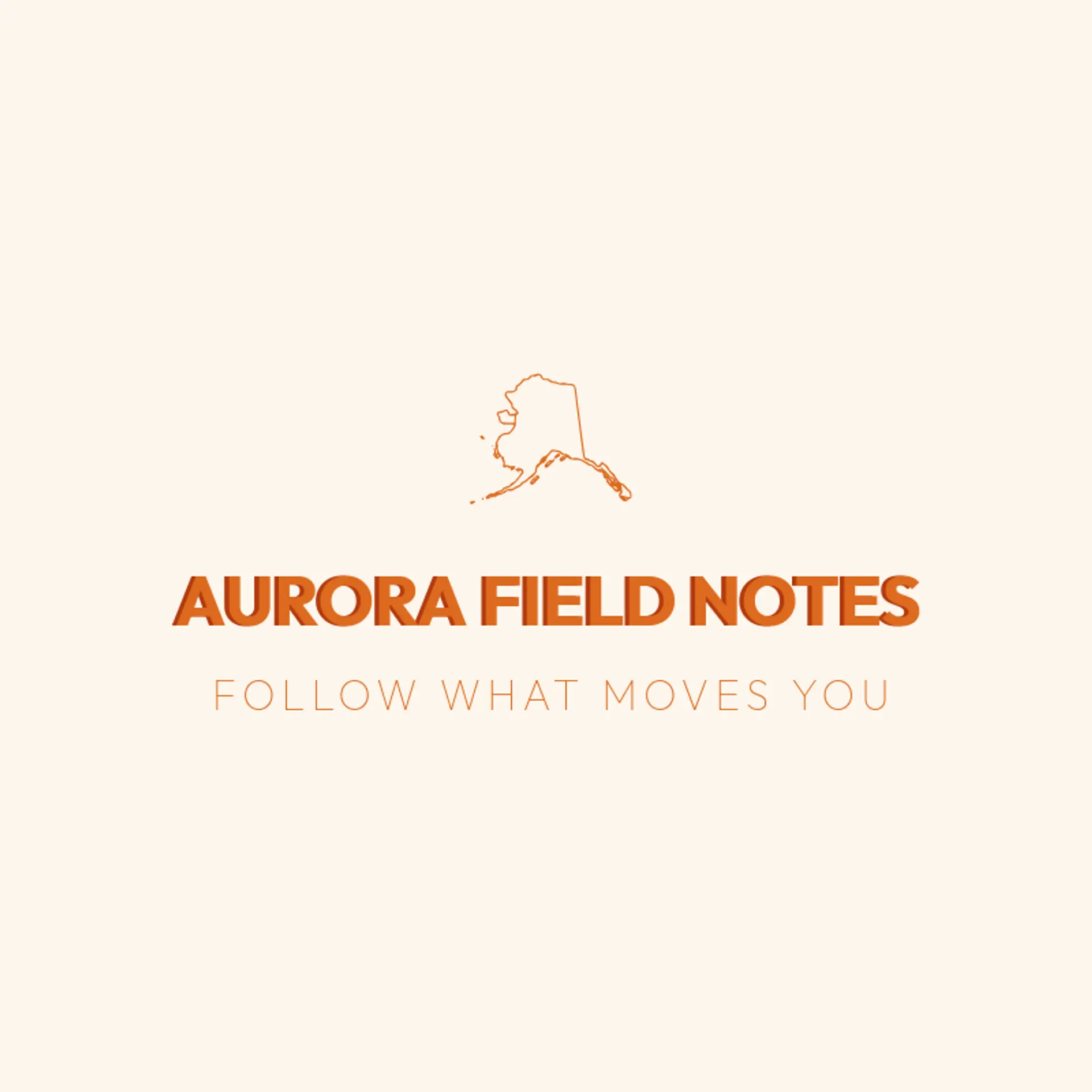 Aurora Field Notes logo for alaska