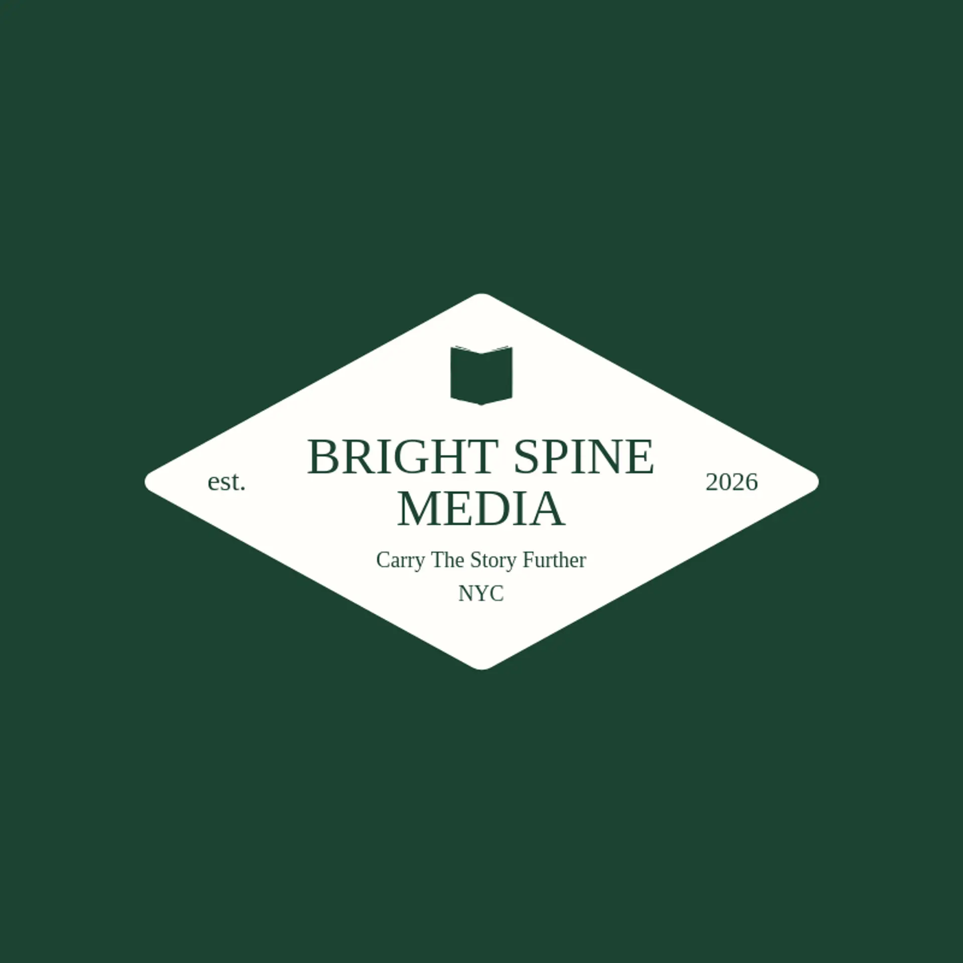 Bright Spine Media logo for publishing