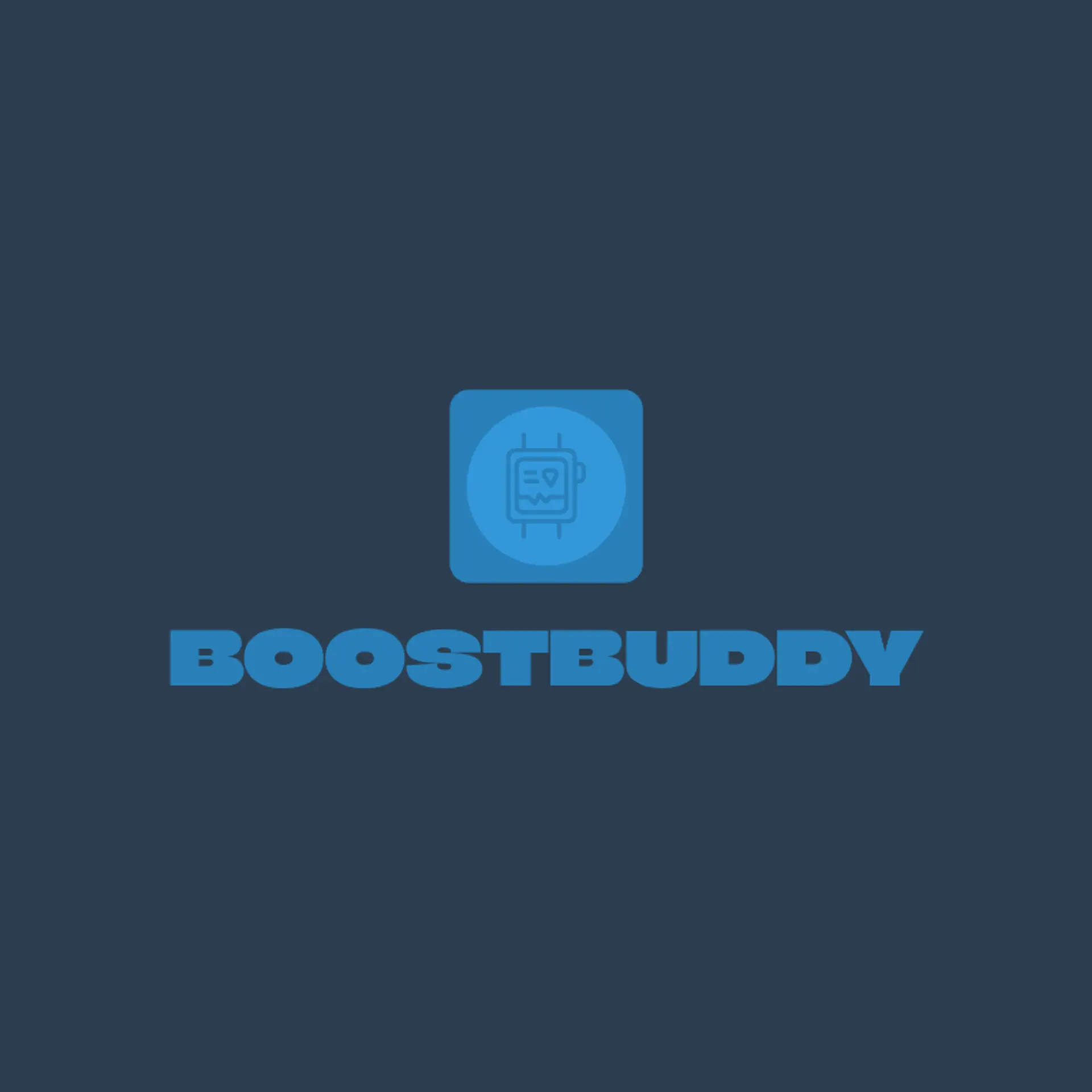 BoostBuddy logo for fitness app