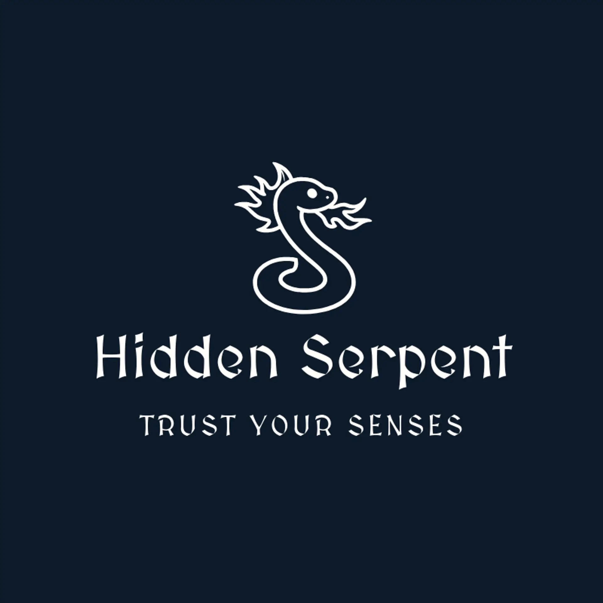 Hidden Serpent logo for danger
