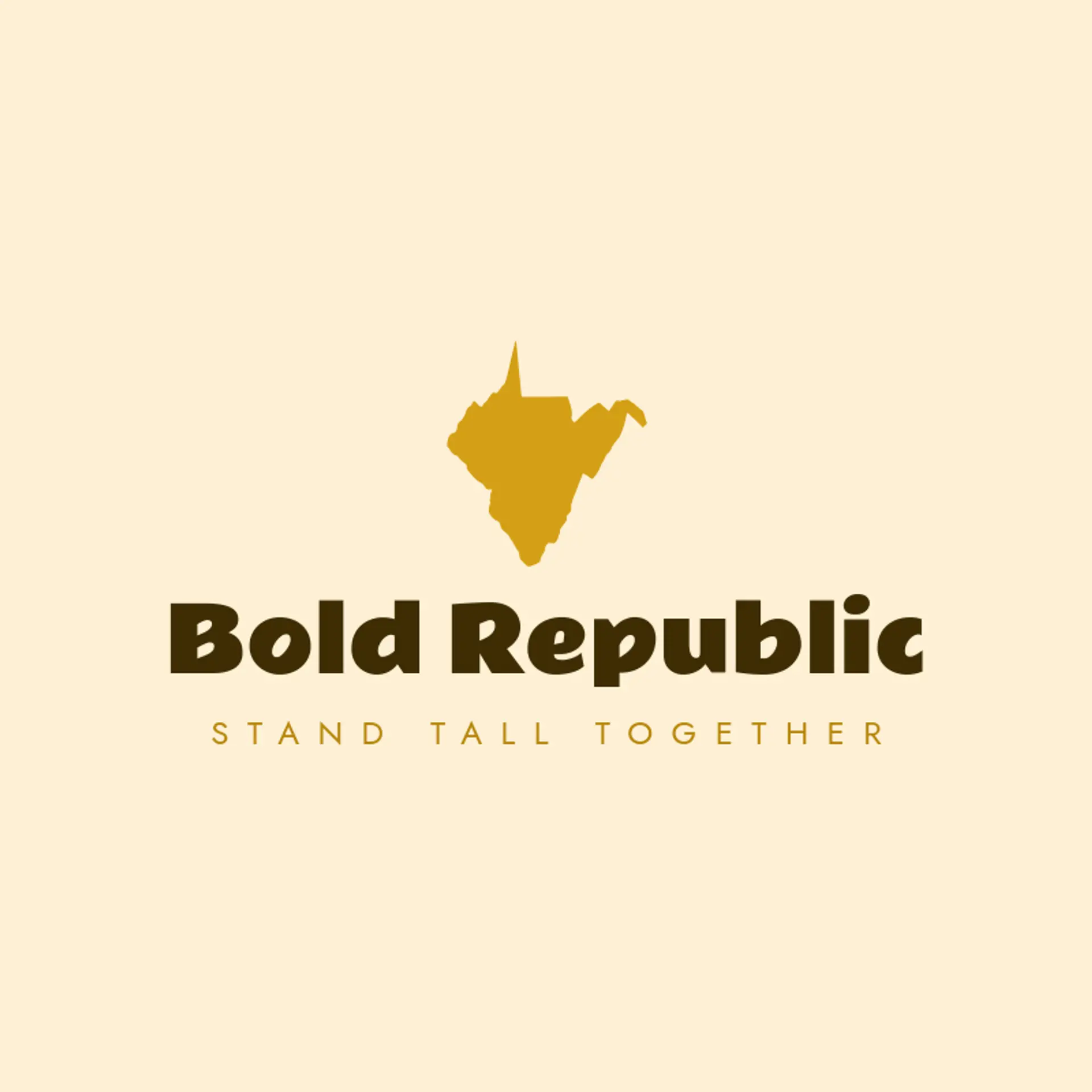 Bold Republic logo for united states