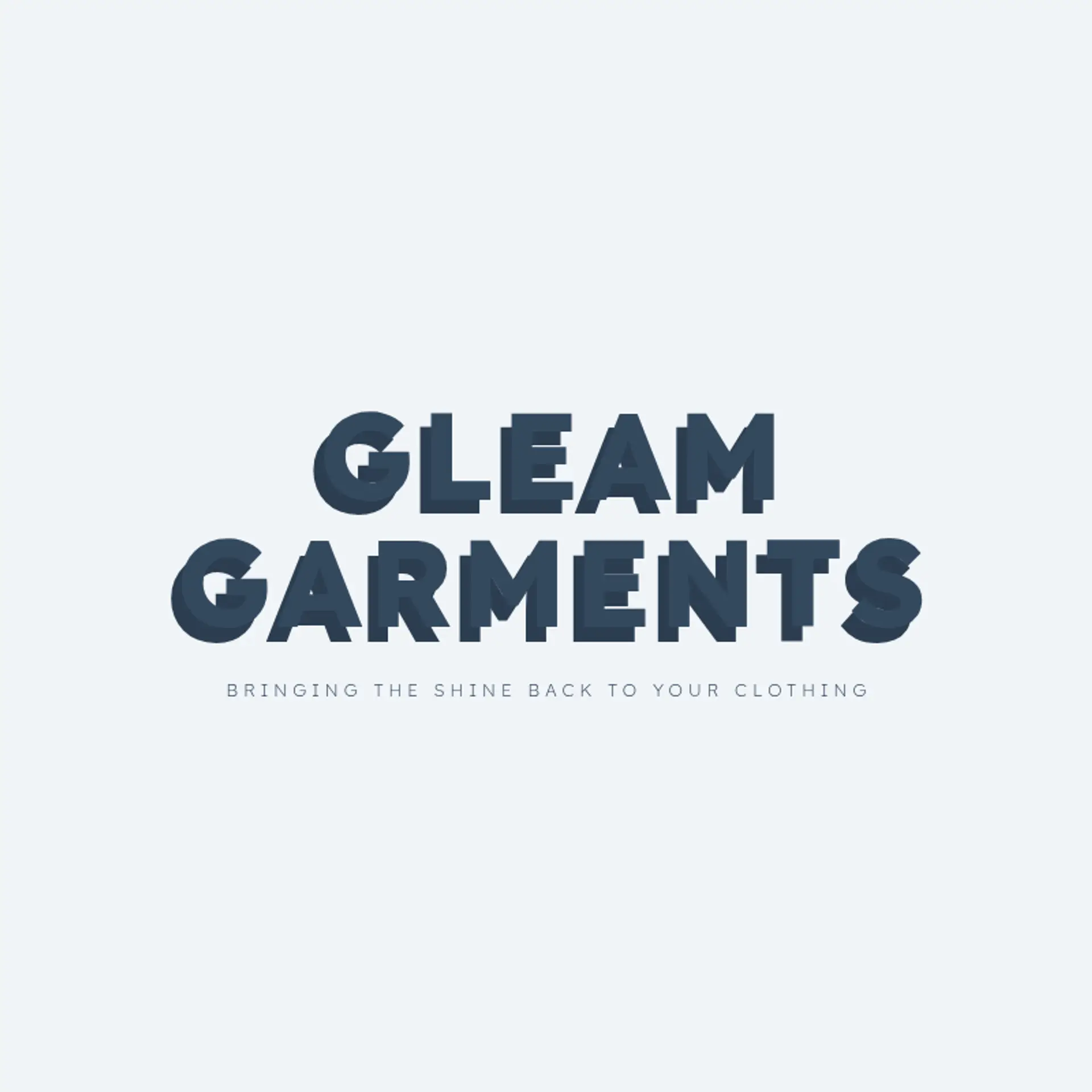 Luxe Laundry logo for dry cleaning