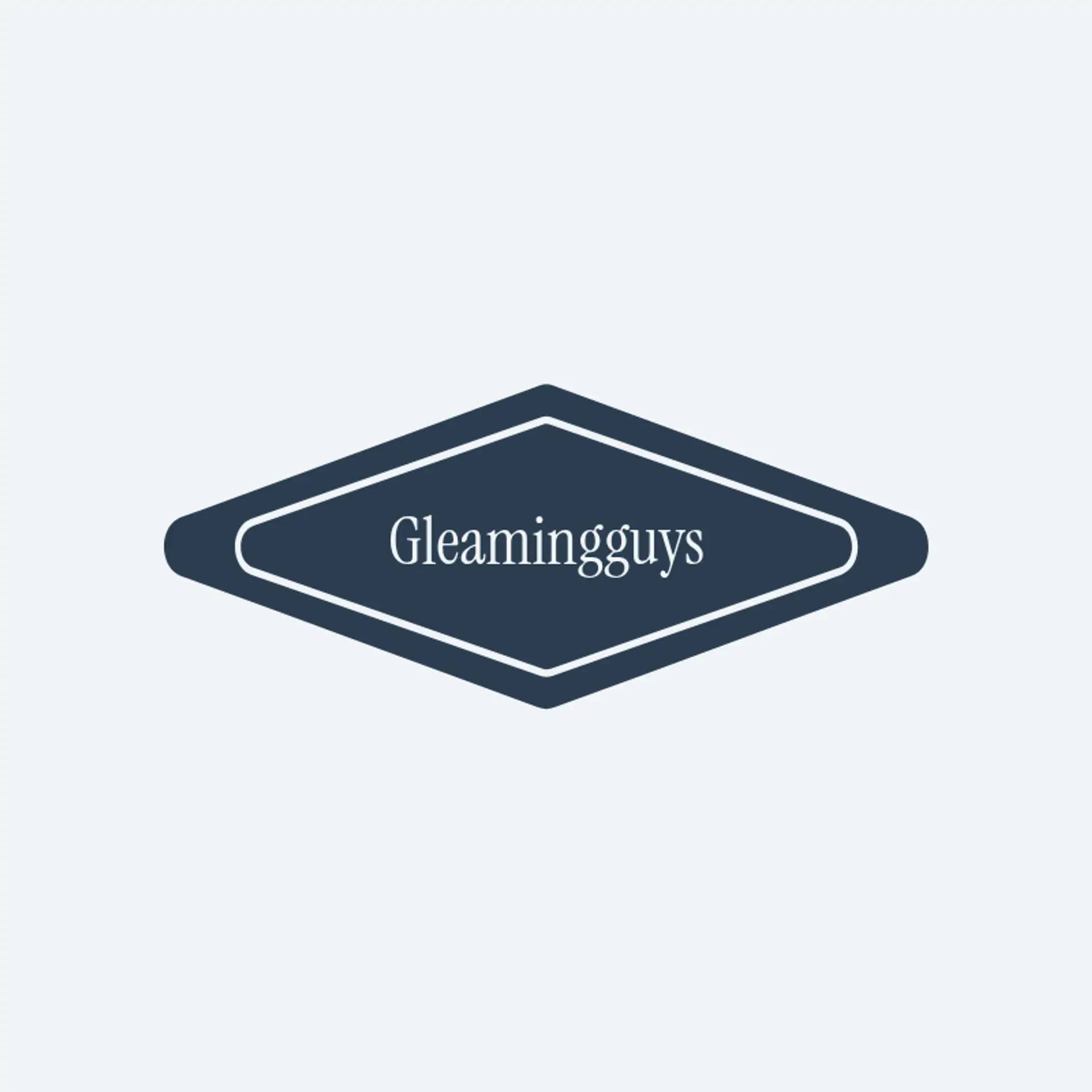 GleamingGuys logo for blg cleaning service