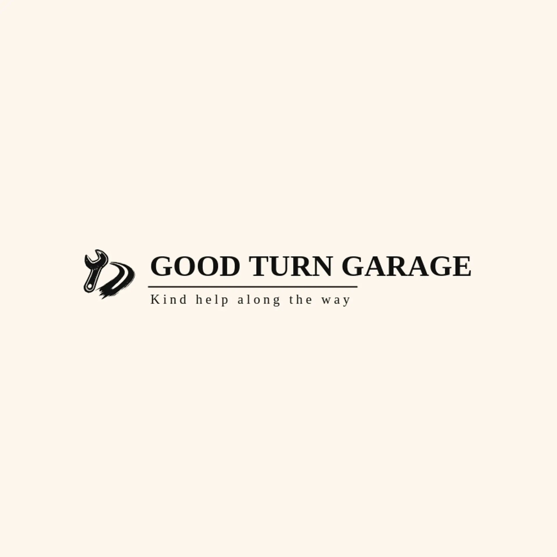 Good Turn Garage logo for roadside assistance