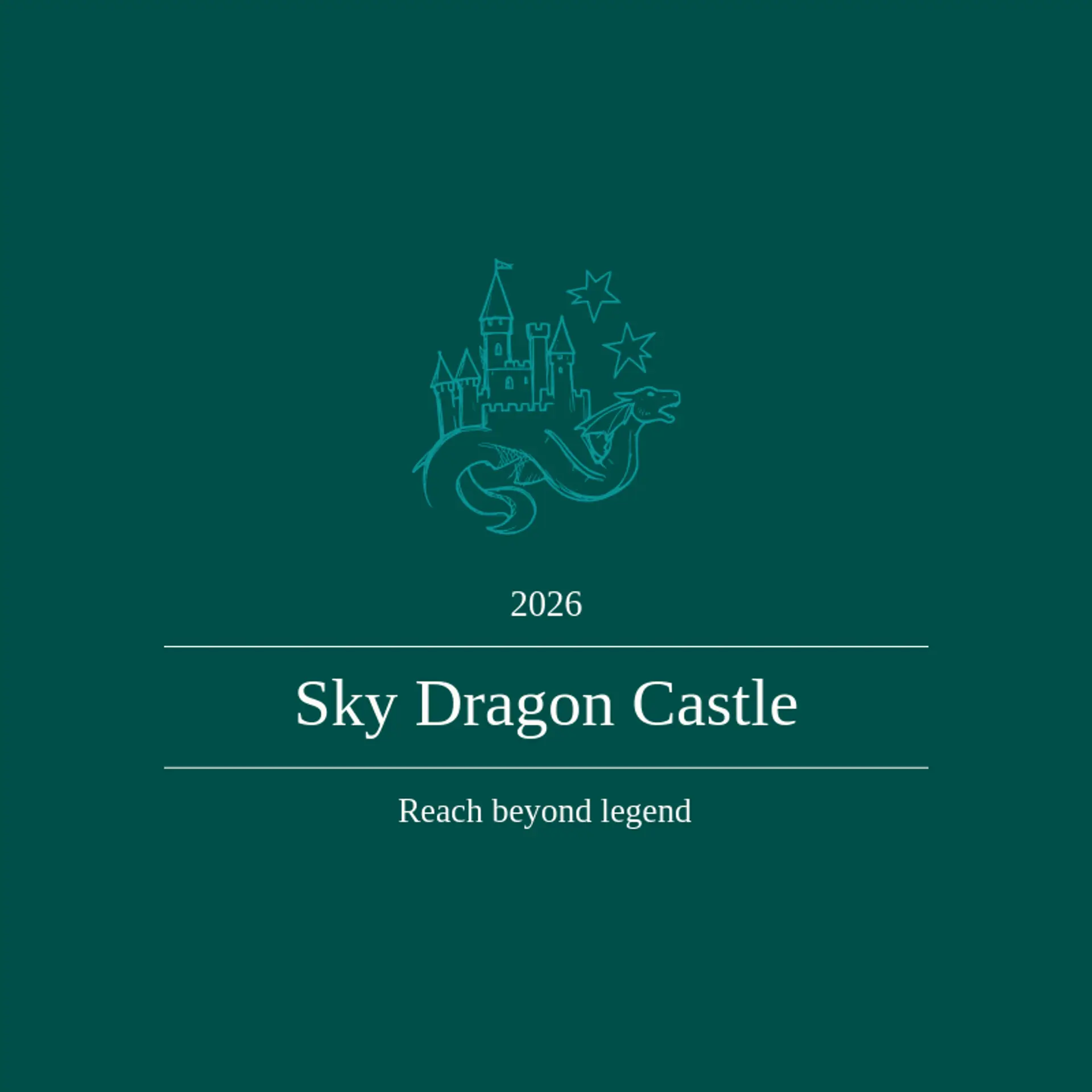 Sky Dragon Castle logo for castle