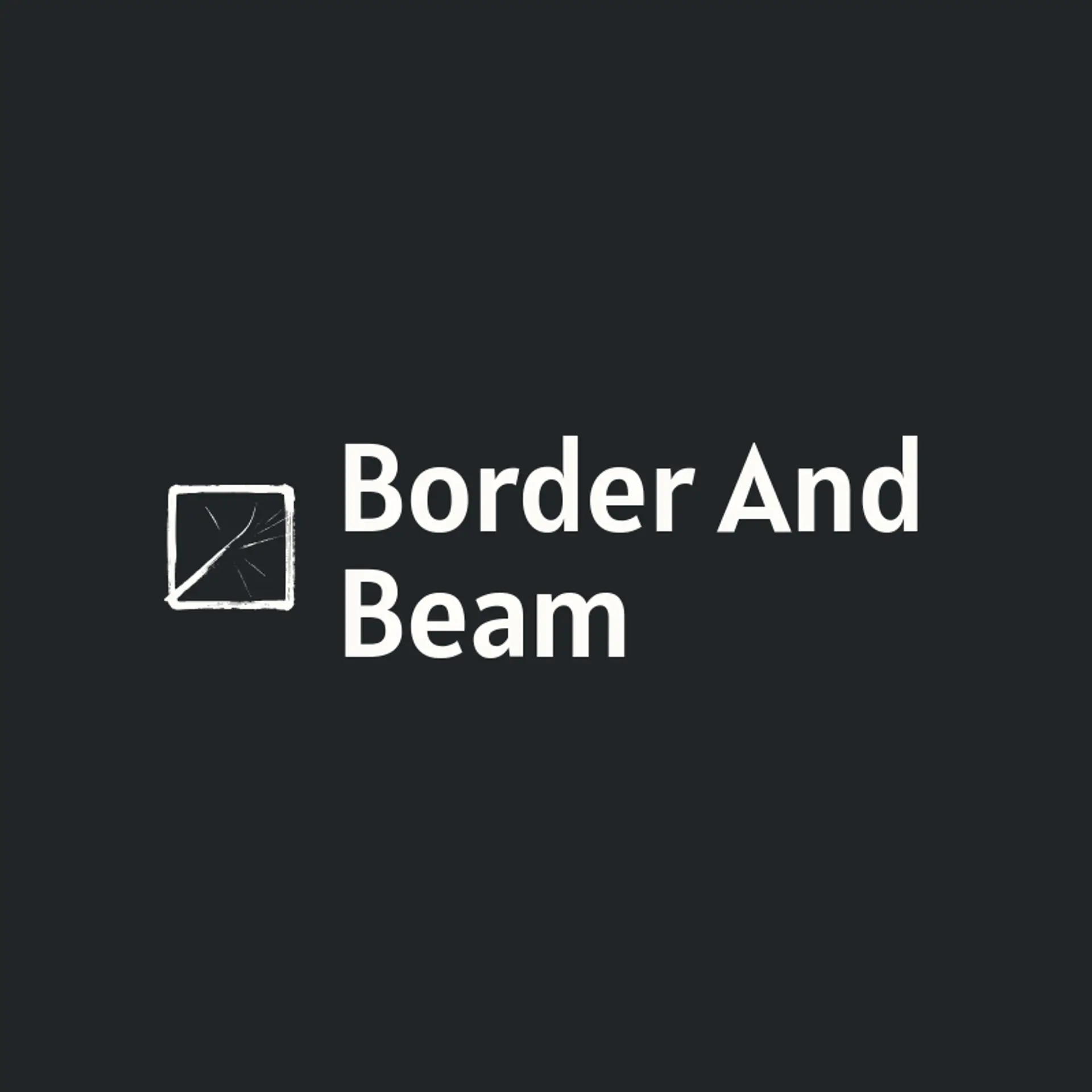 Border And Beam logo for frame