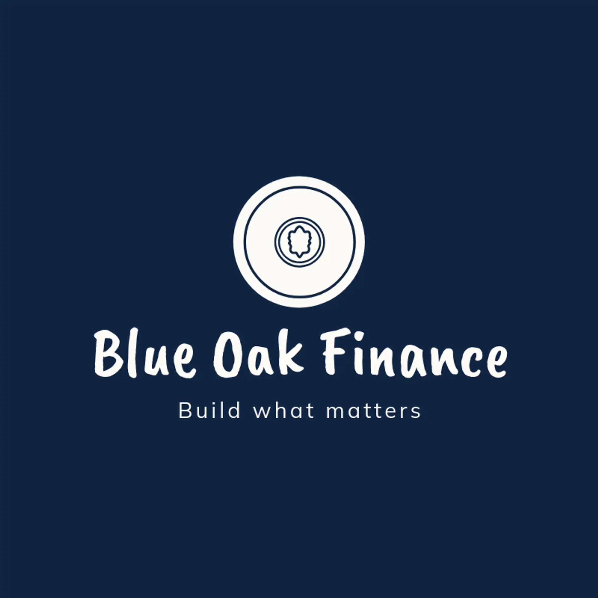 Blue Oak Finance logo for money
