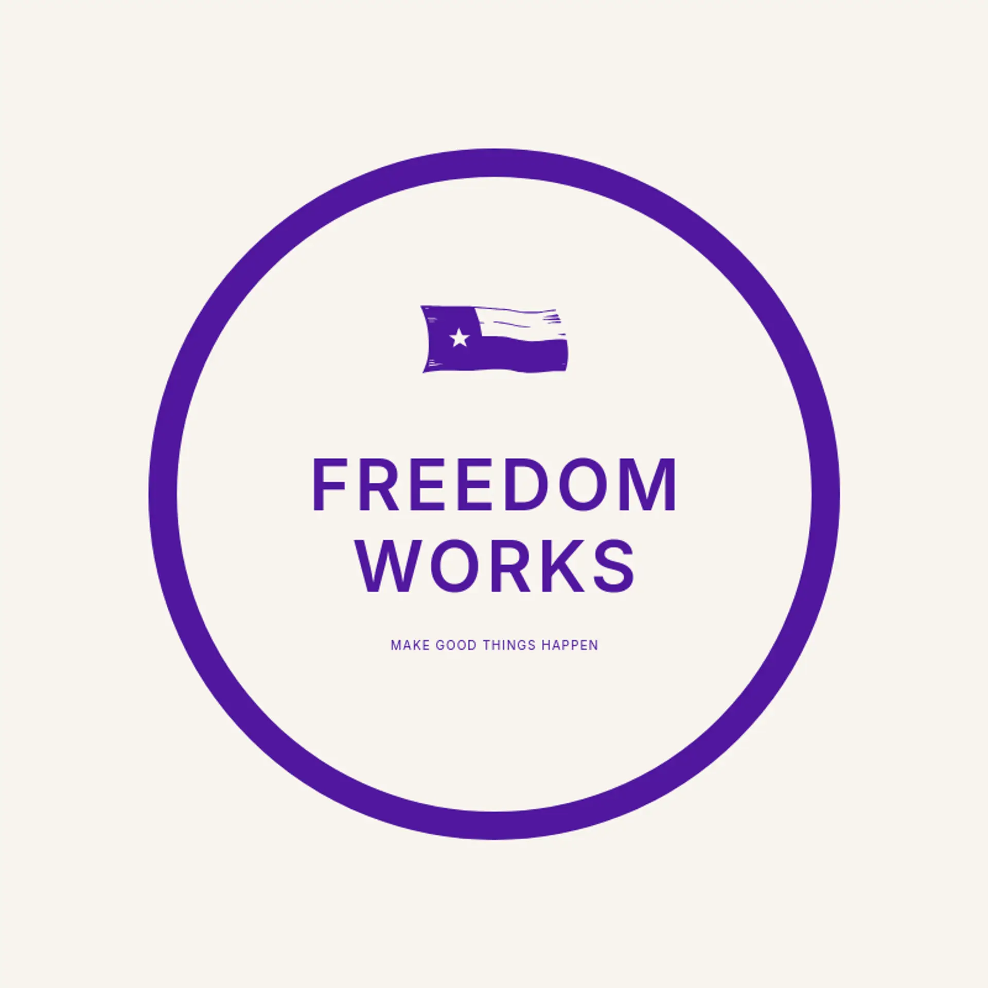Freedom Works logo for united states