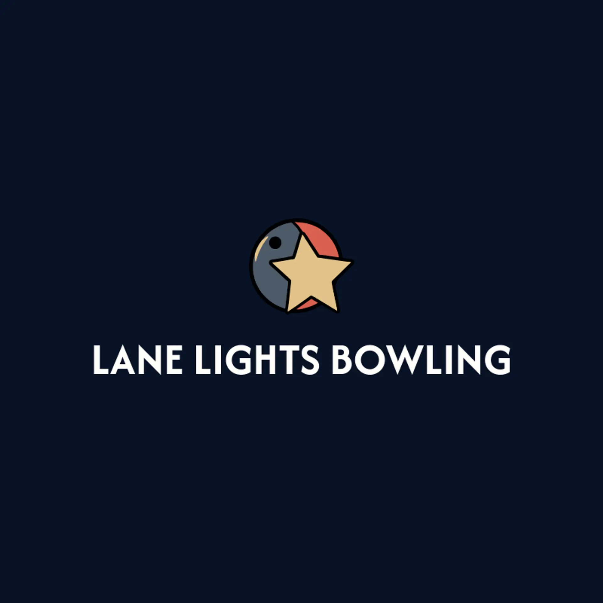 Lane Lights Bowling logo for bowling
