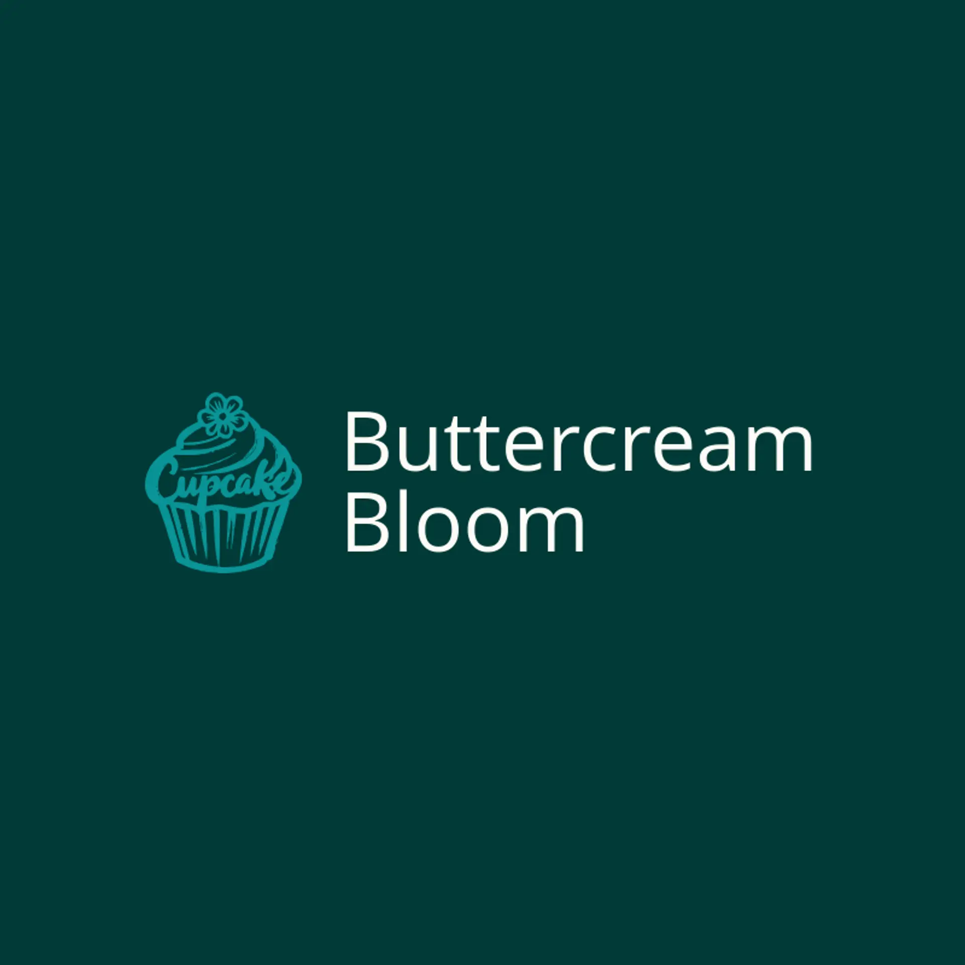 Buttercream Bloom logo for sweet