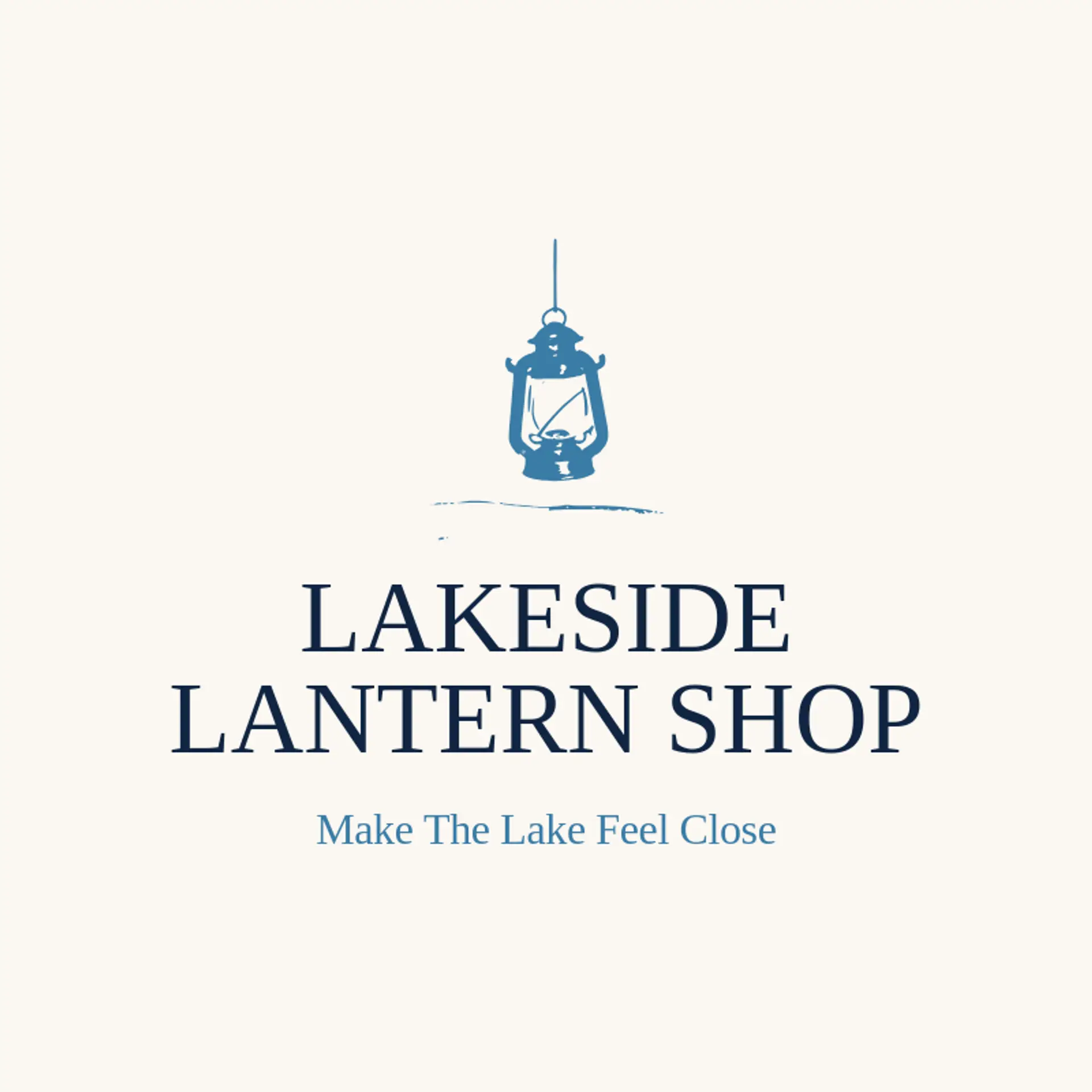 Lakeside Lantern Shop logo for lantern