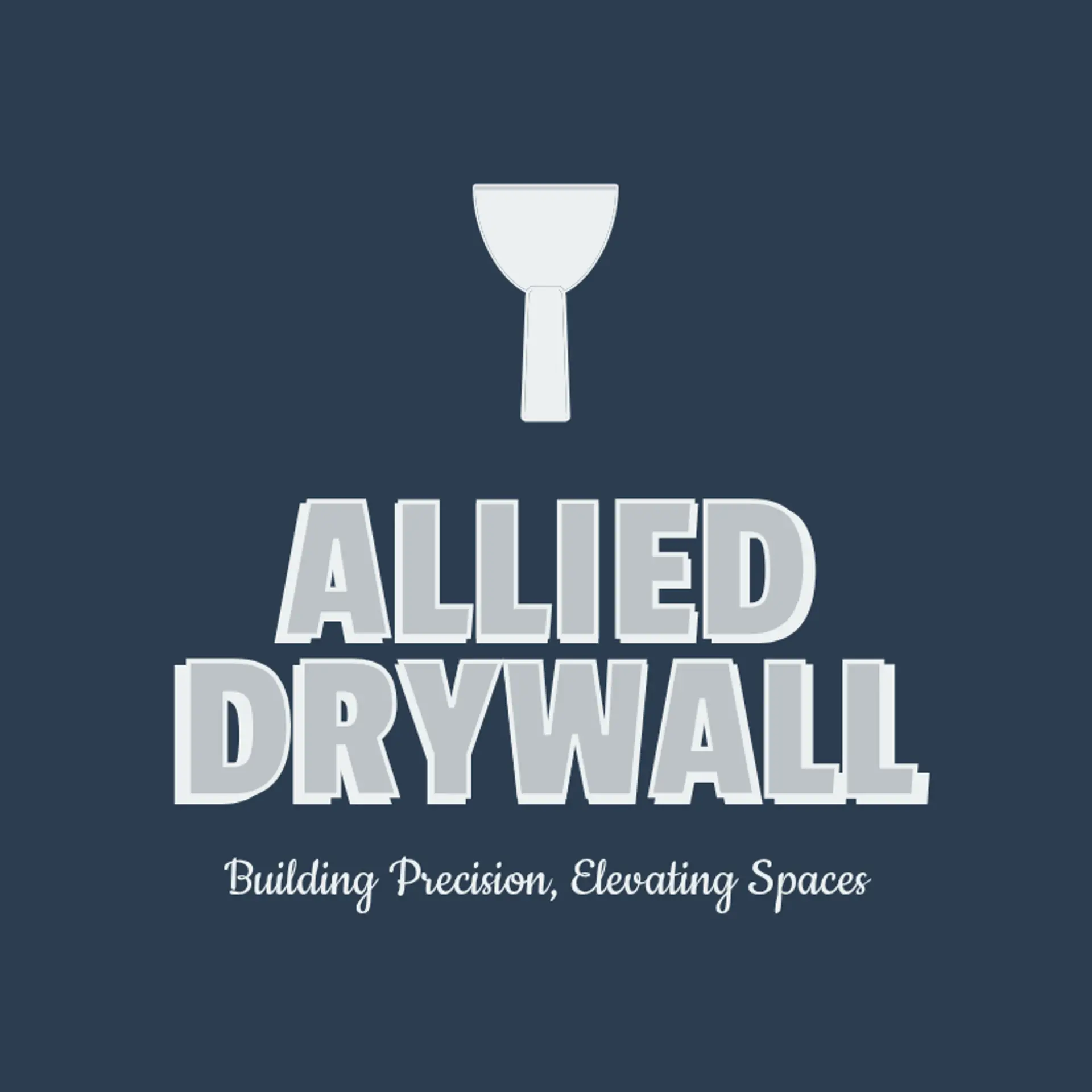 Allied Drywall logo for construction dry wall
