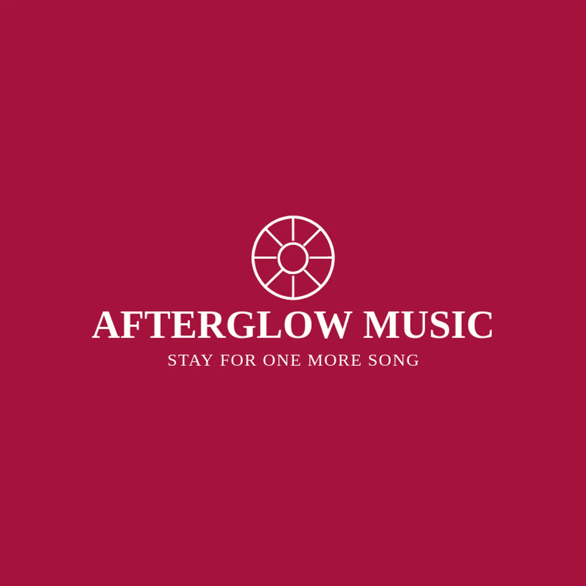 Afterglow Music logo for rock and roll