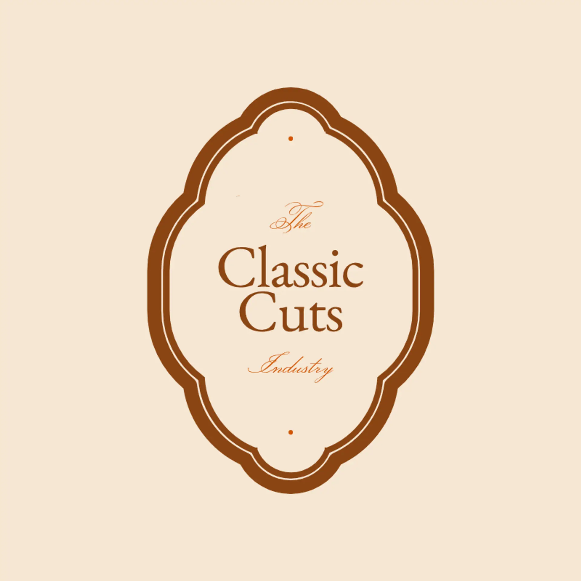 Classic Cuts logo for barber