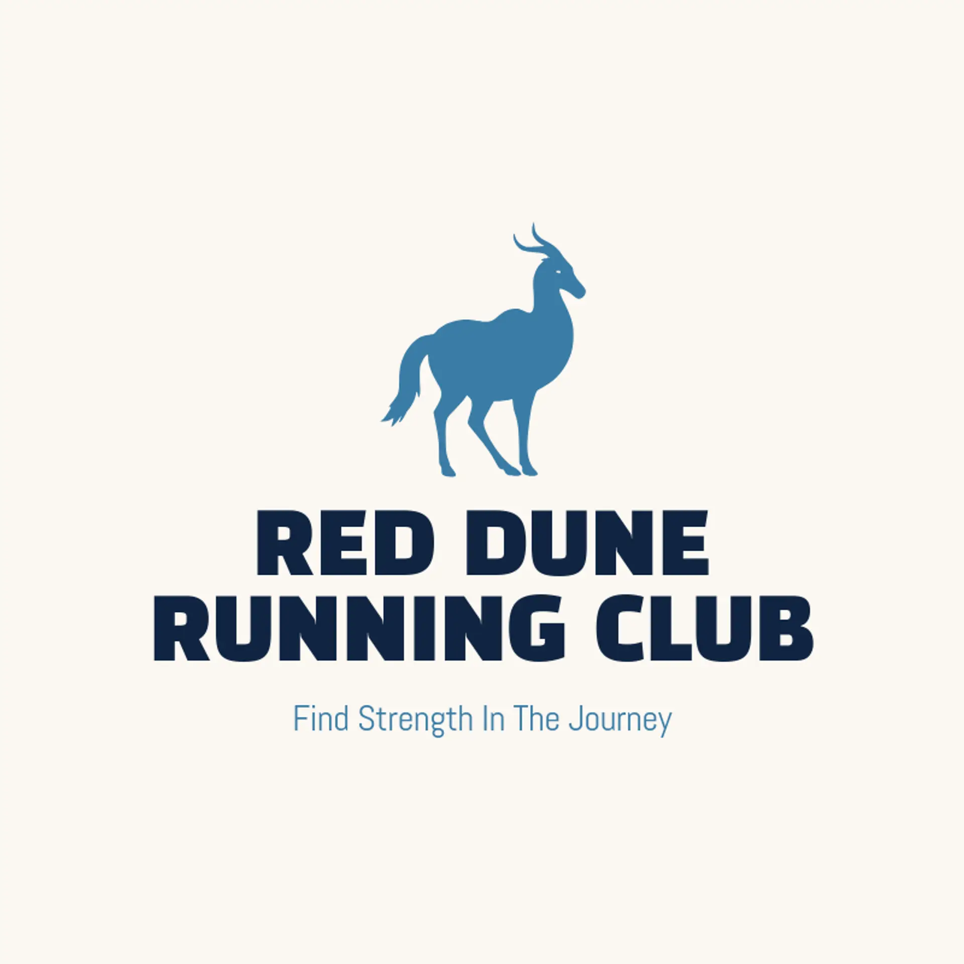 Red Dune Running Club logo for camel