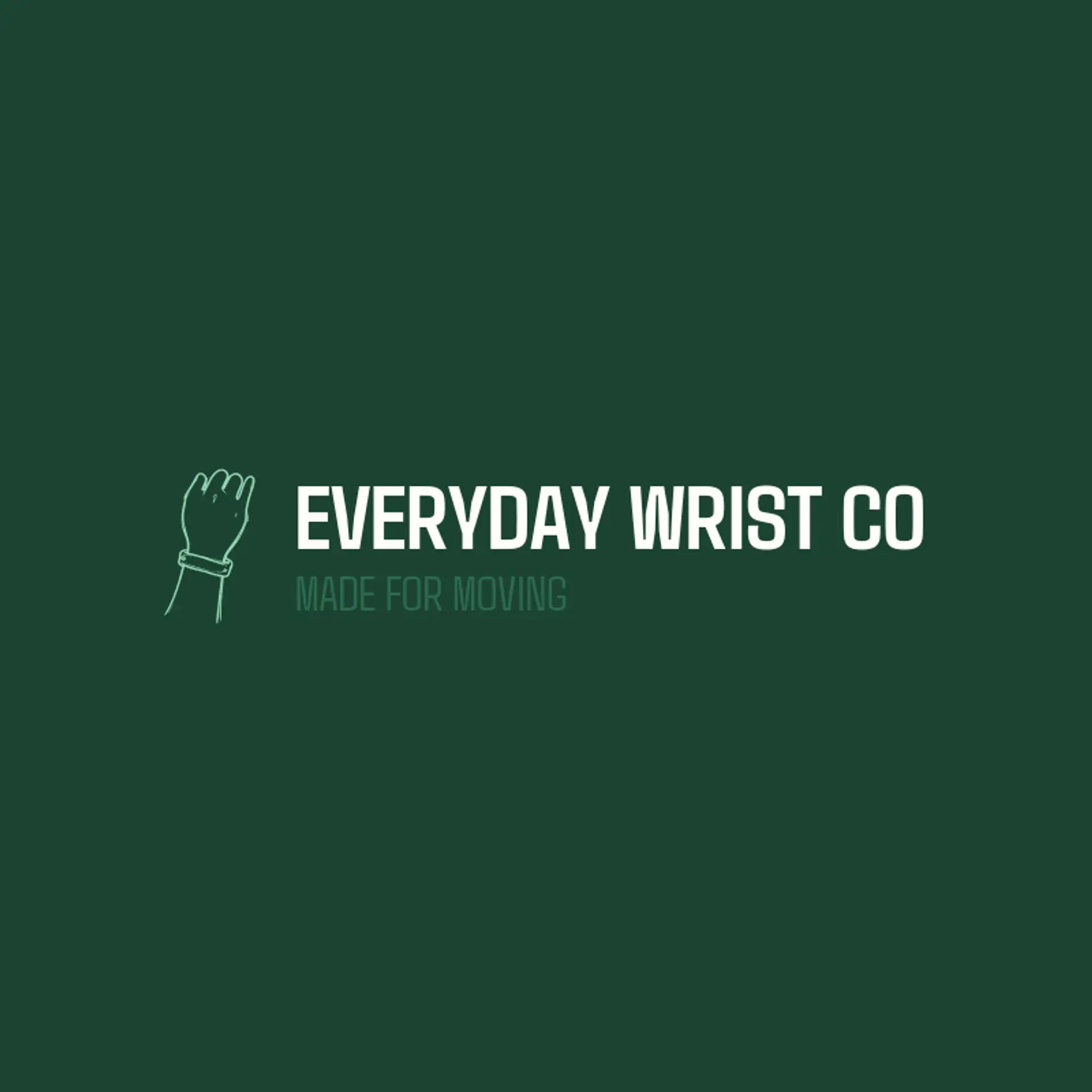 Everyday Wrist Co logo for bracelet