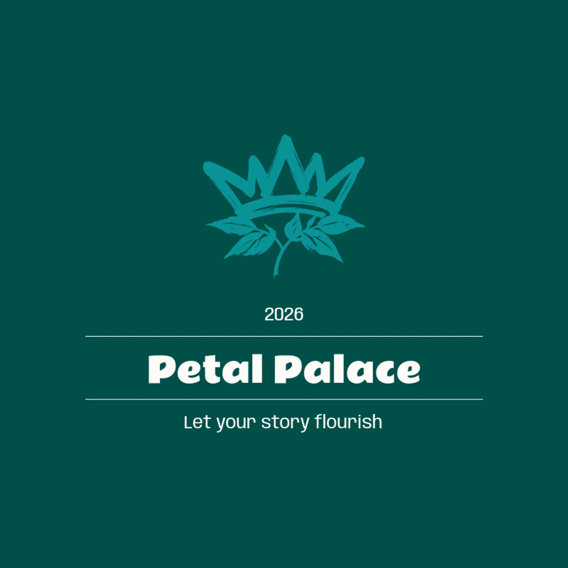 Petal Palace logo for rose
