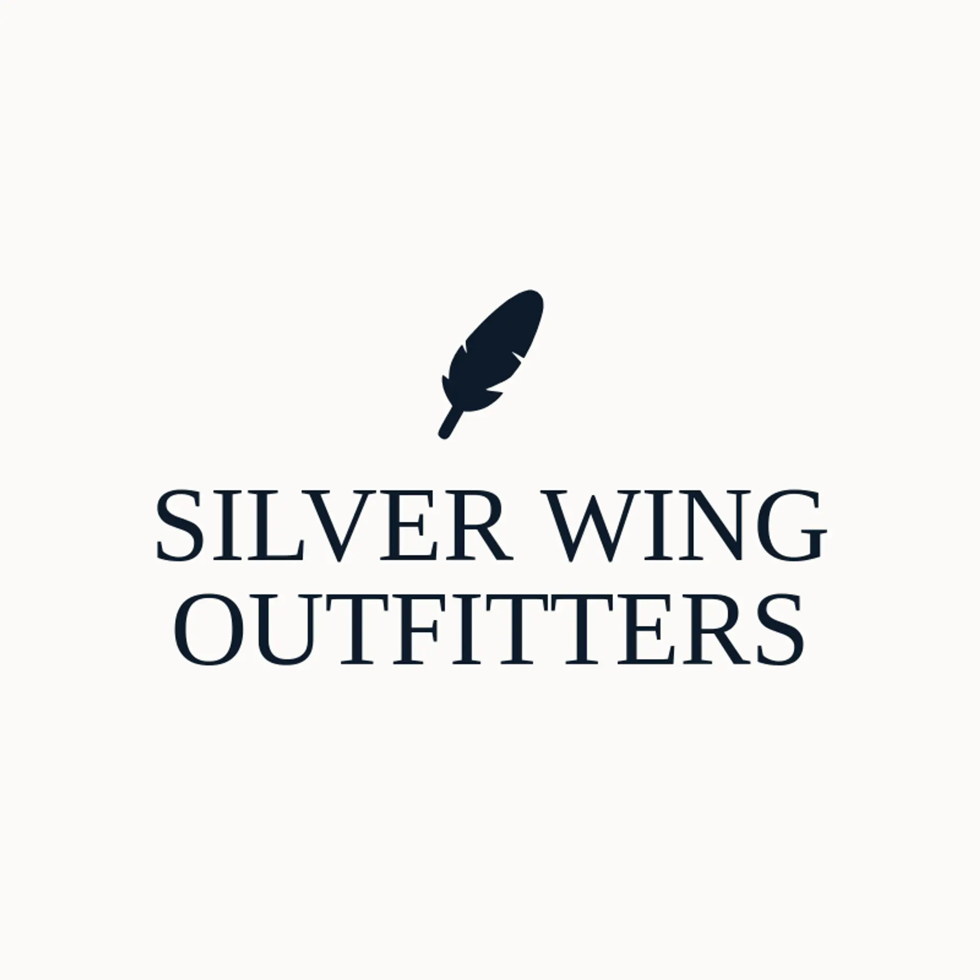 Silver Wing Outfitters logo for aviator