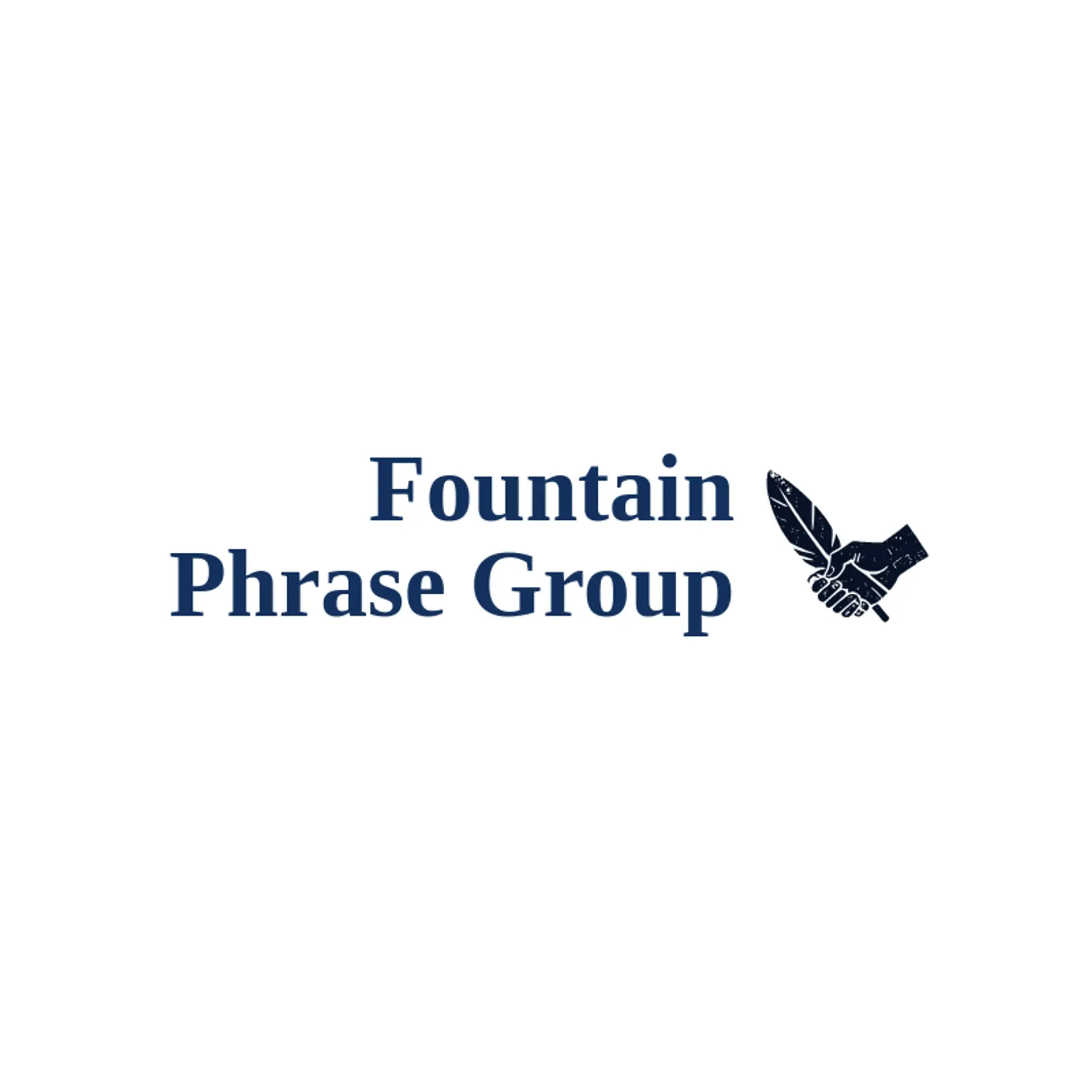 Fountain Phrase Group logo for translation