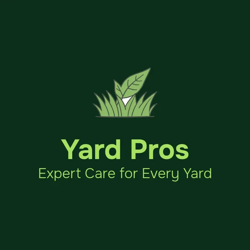 The lawn care name Yard Pros as a branded logo with a color icon