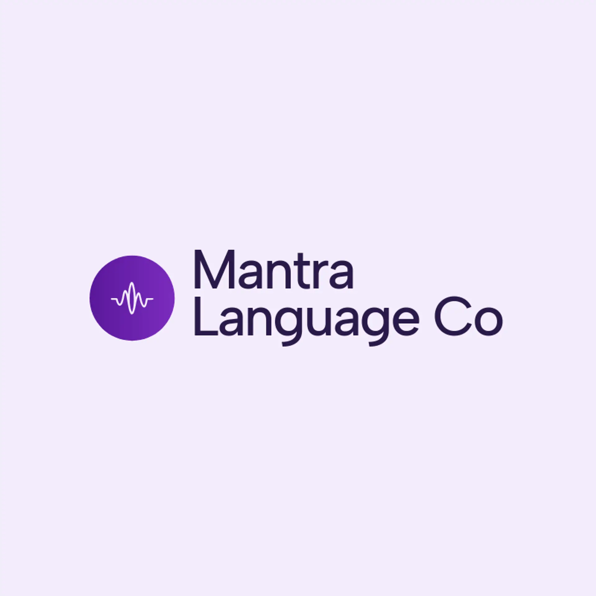 Mantra Language Co logo for hindi