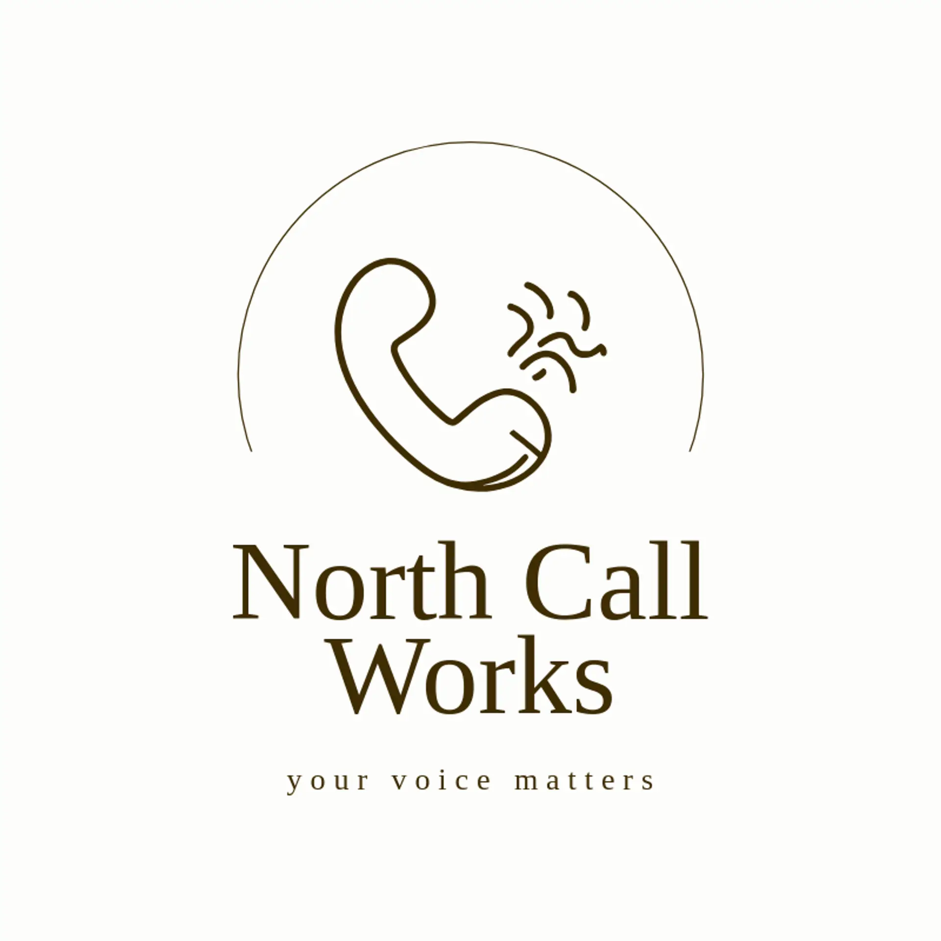 North Call Works logo for call