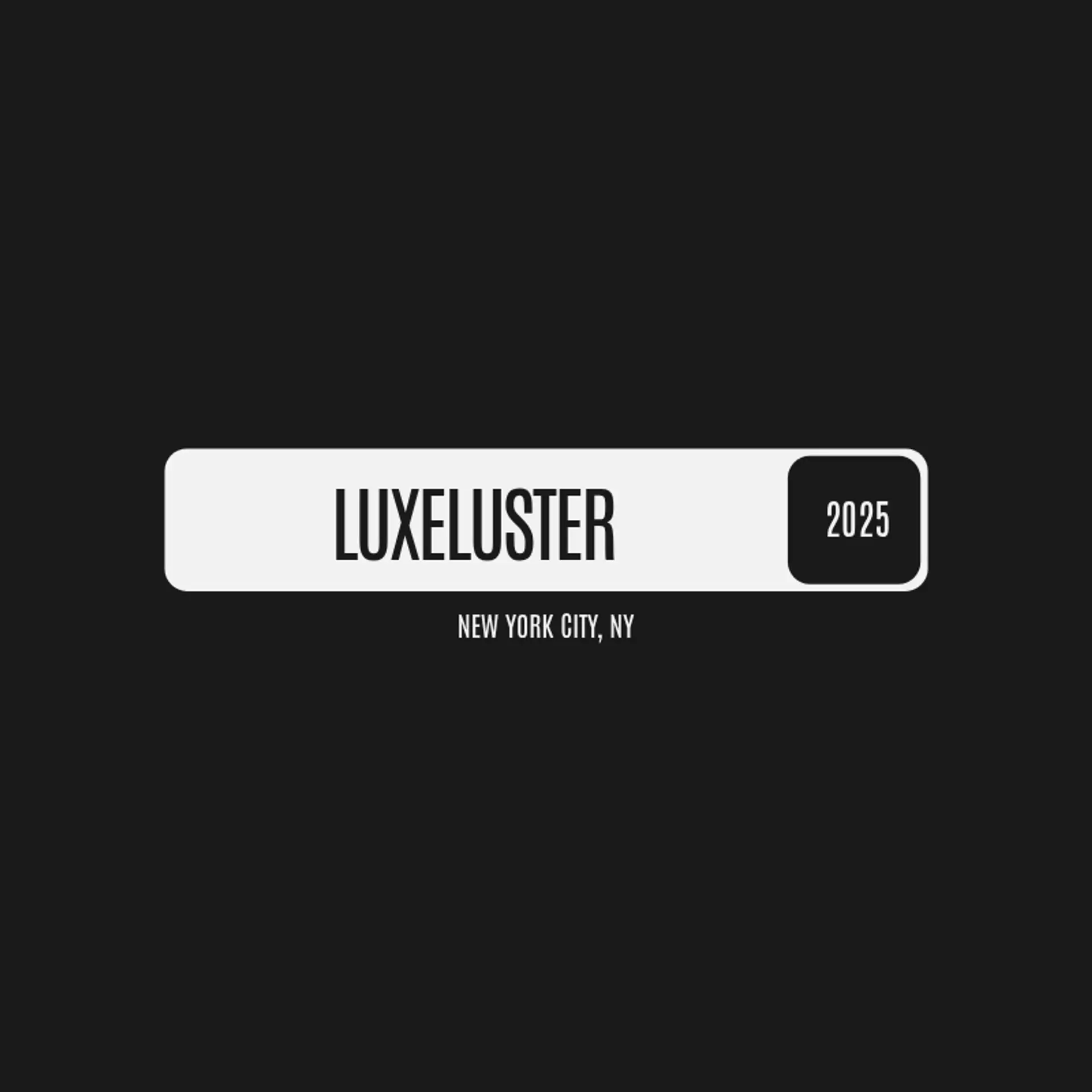 LuxeLuster logo for blg cleaning service